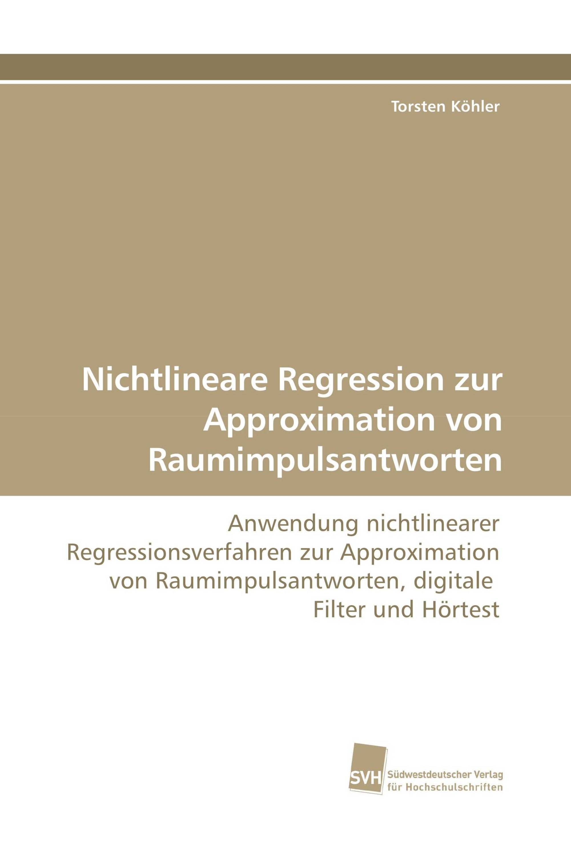 Nichtlineare Regression zur Approximation von Raumimpulsantworten