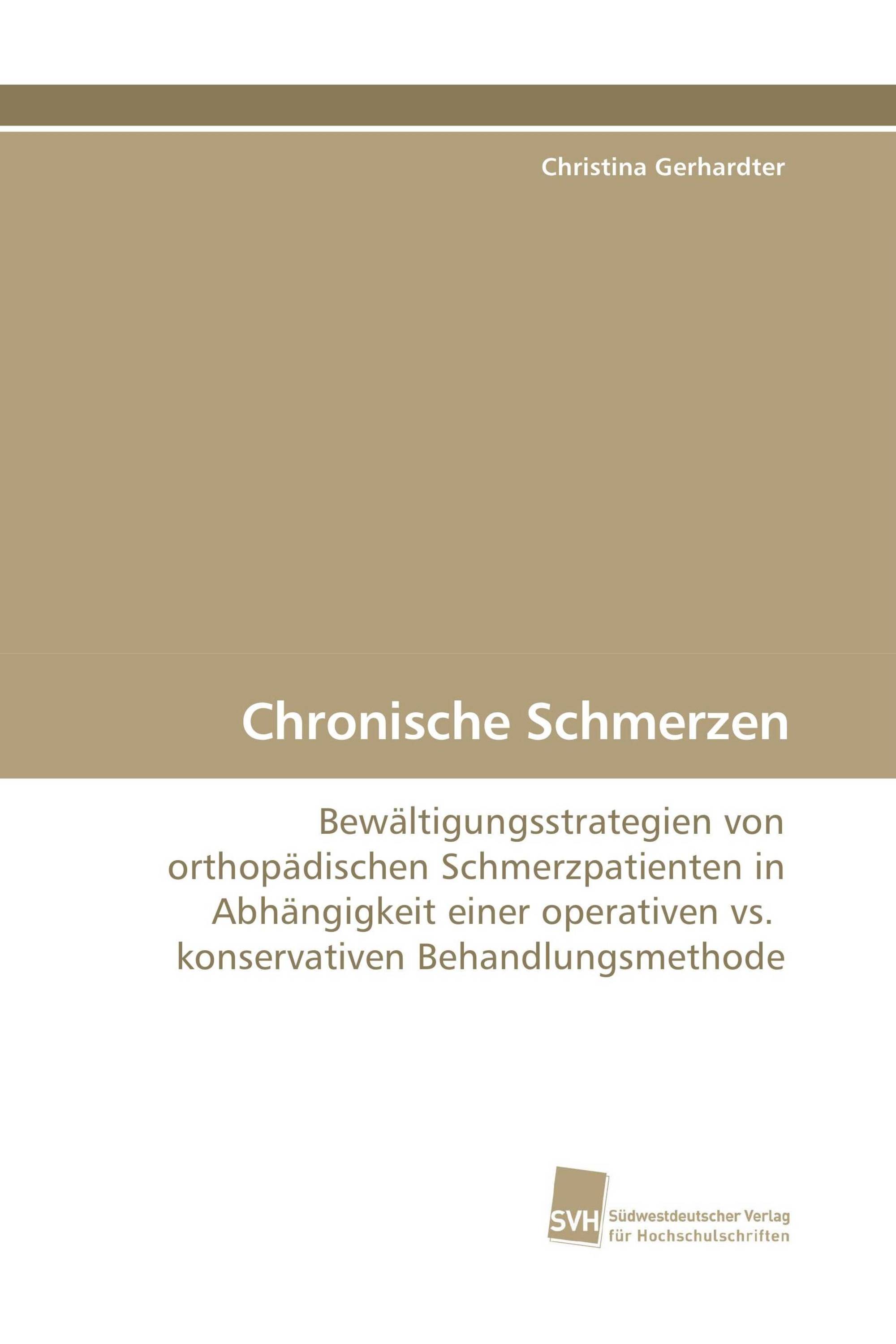 Chronische Schmerzen