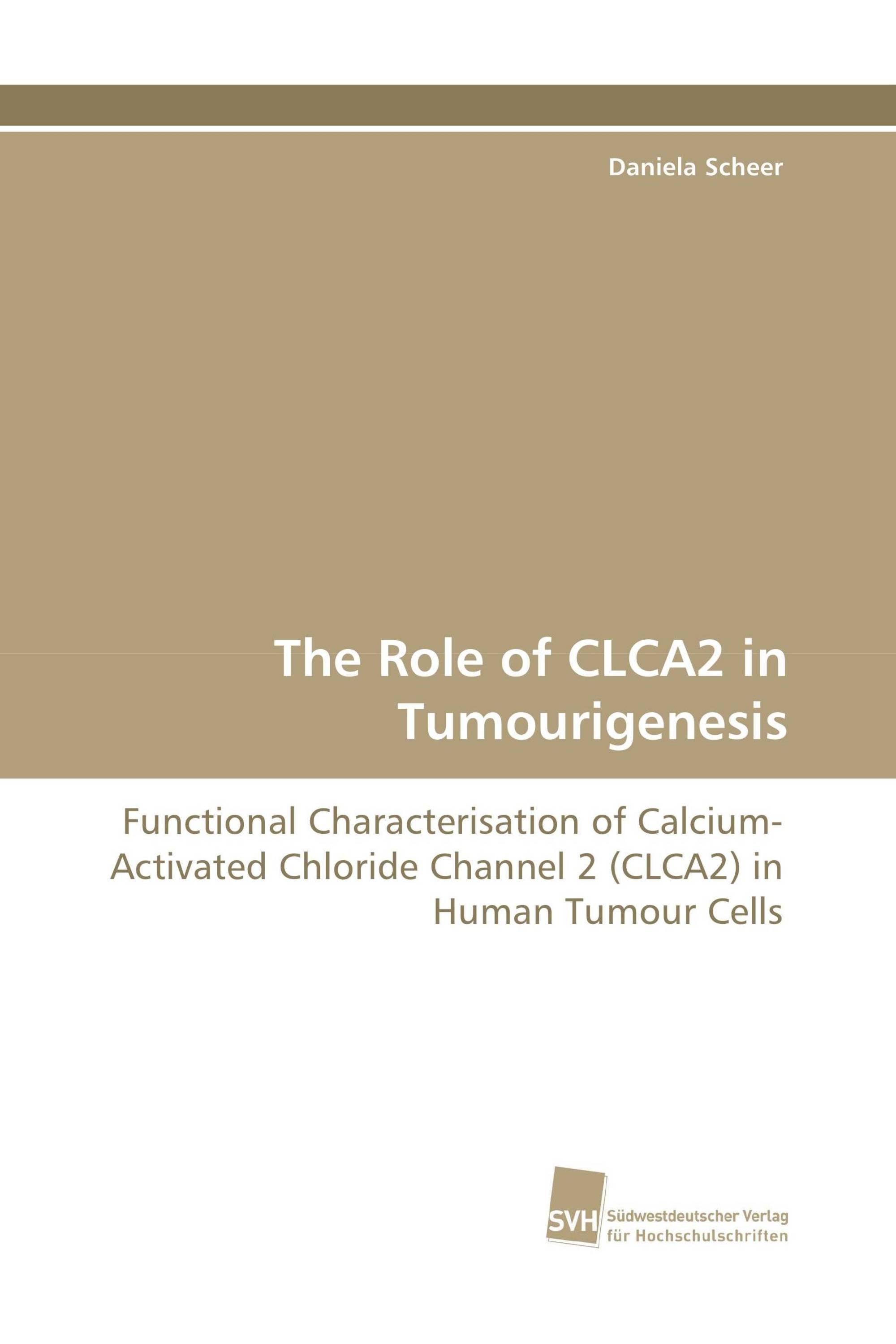 The Role of CLCA2 in Tumourigenesis