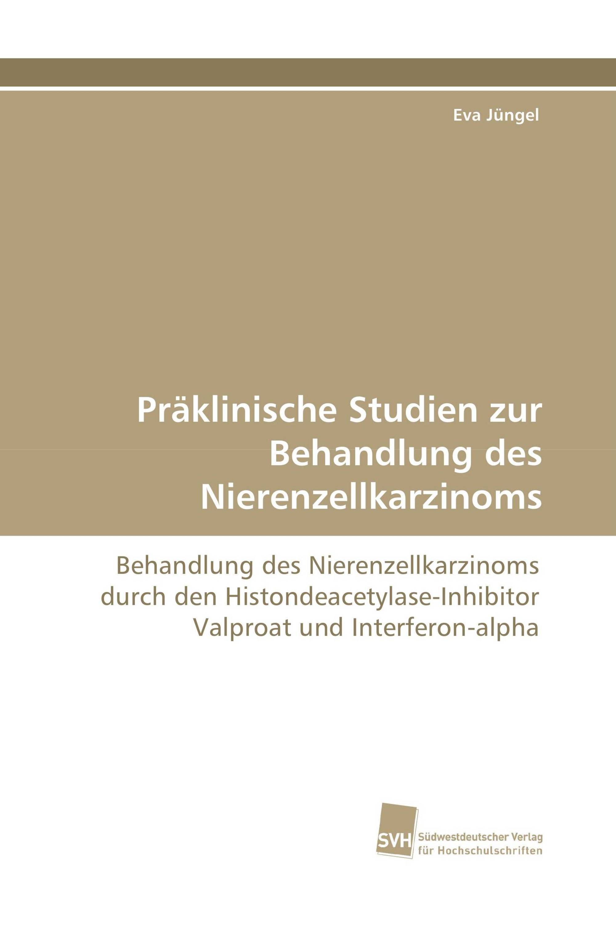 Präklinische Studien zur Behandlung des Nierenzellkarzinoms