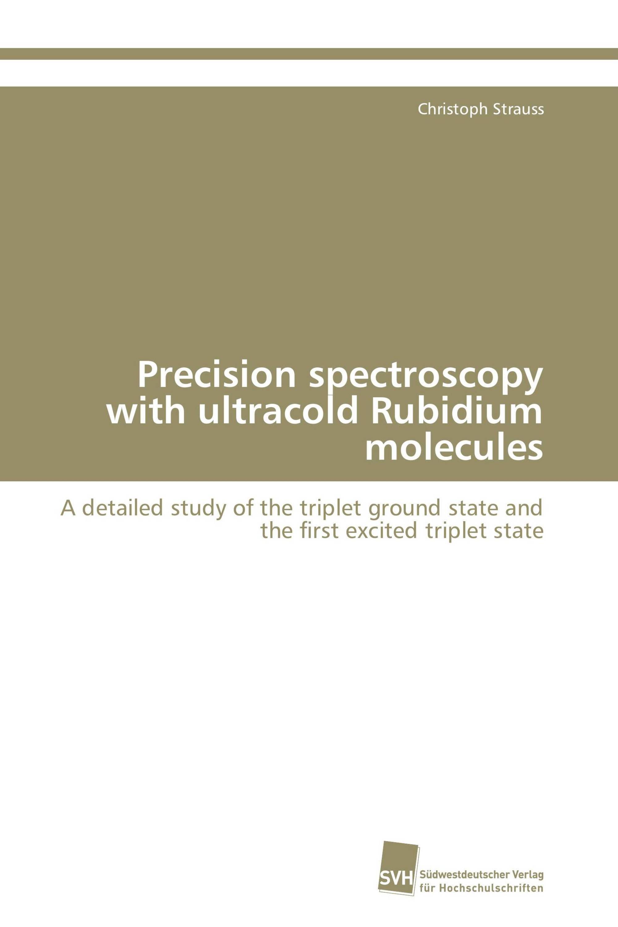 Precision spectroscopy with ultracold Rubidium molecules