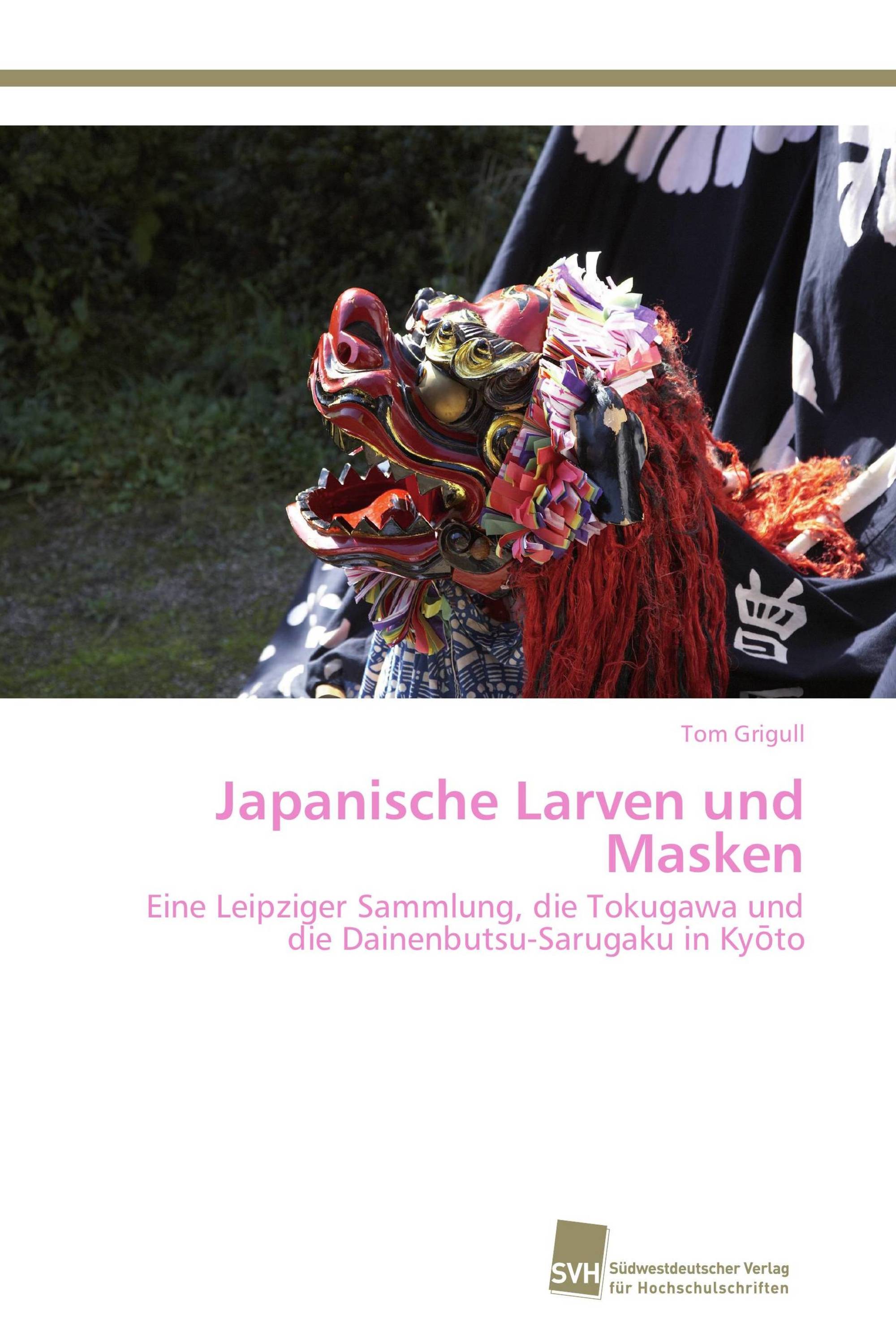 Japanische Larven und Masken