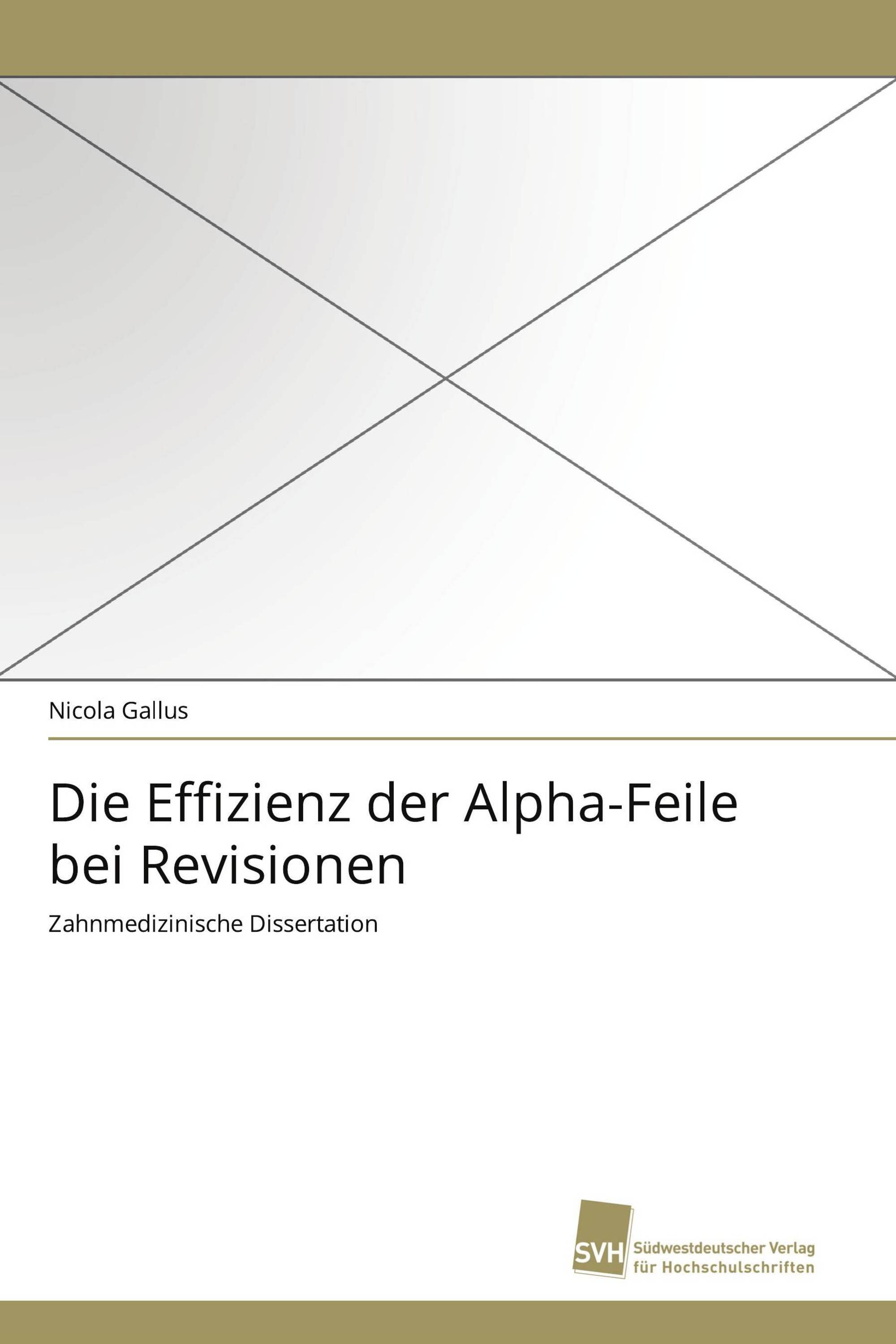 Die Effizienz der Alpha-Feile bei Revisionen