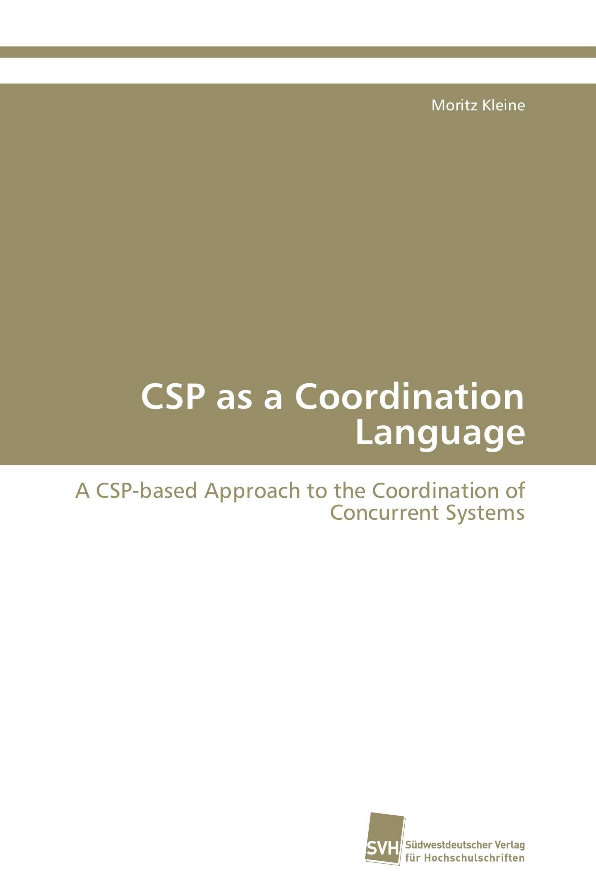 CSP as a Coordination Language