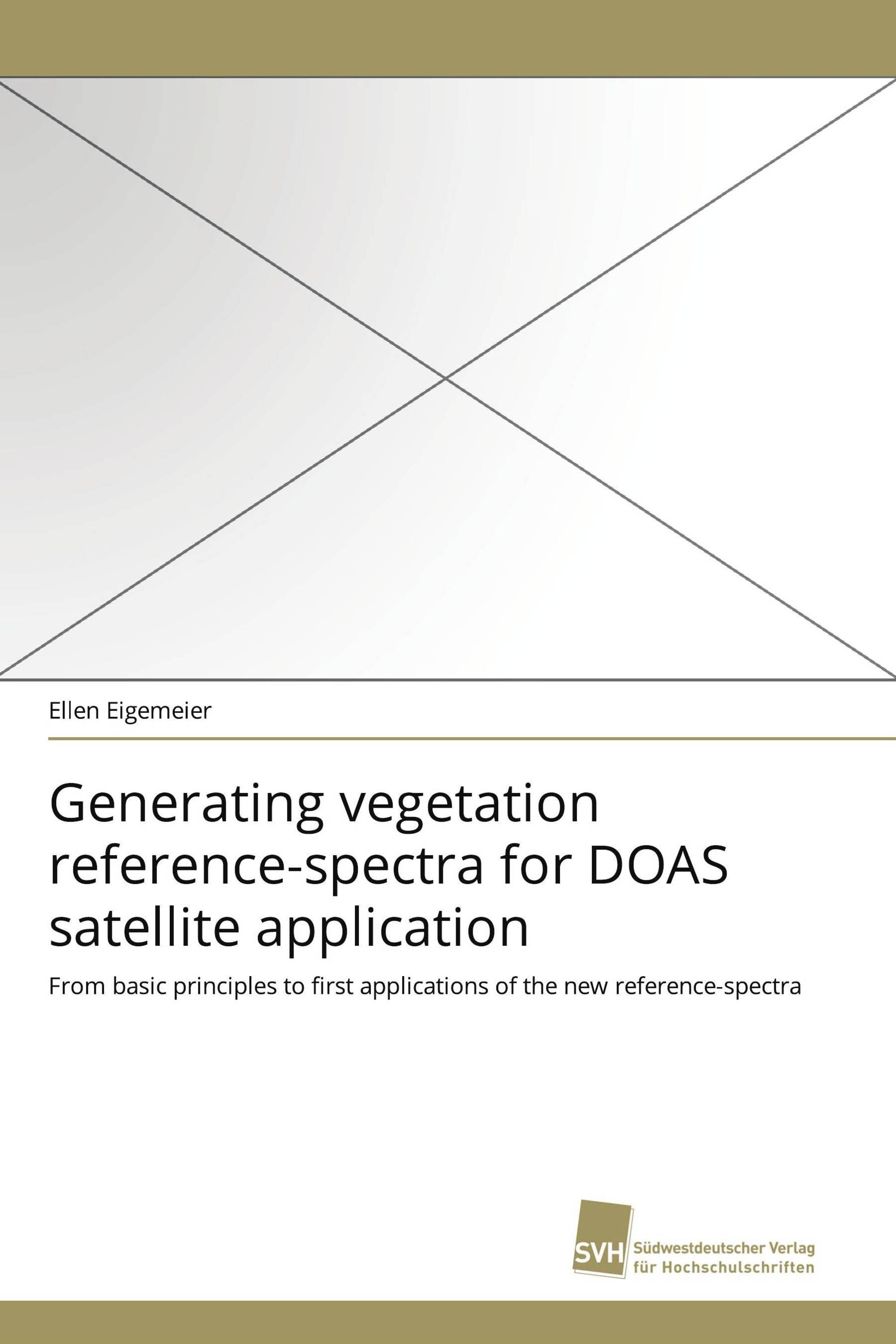 Generating vegetation reference-spectra for DOAS satellite application