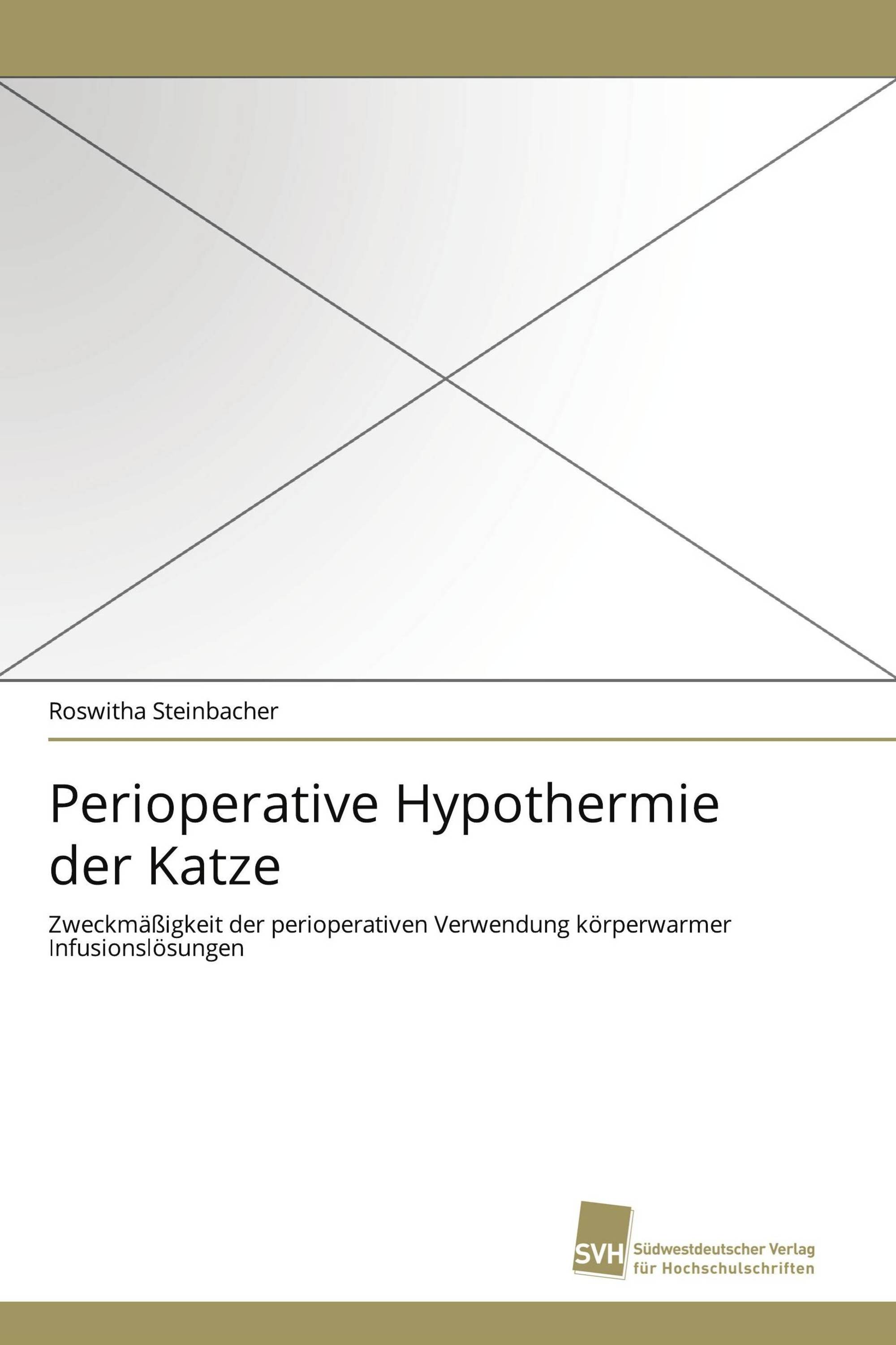 Perioperative Hypothermie der Katze