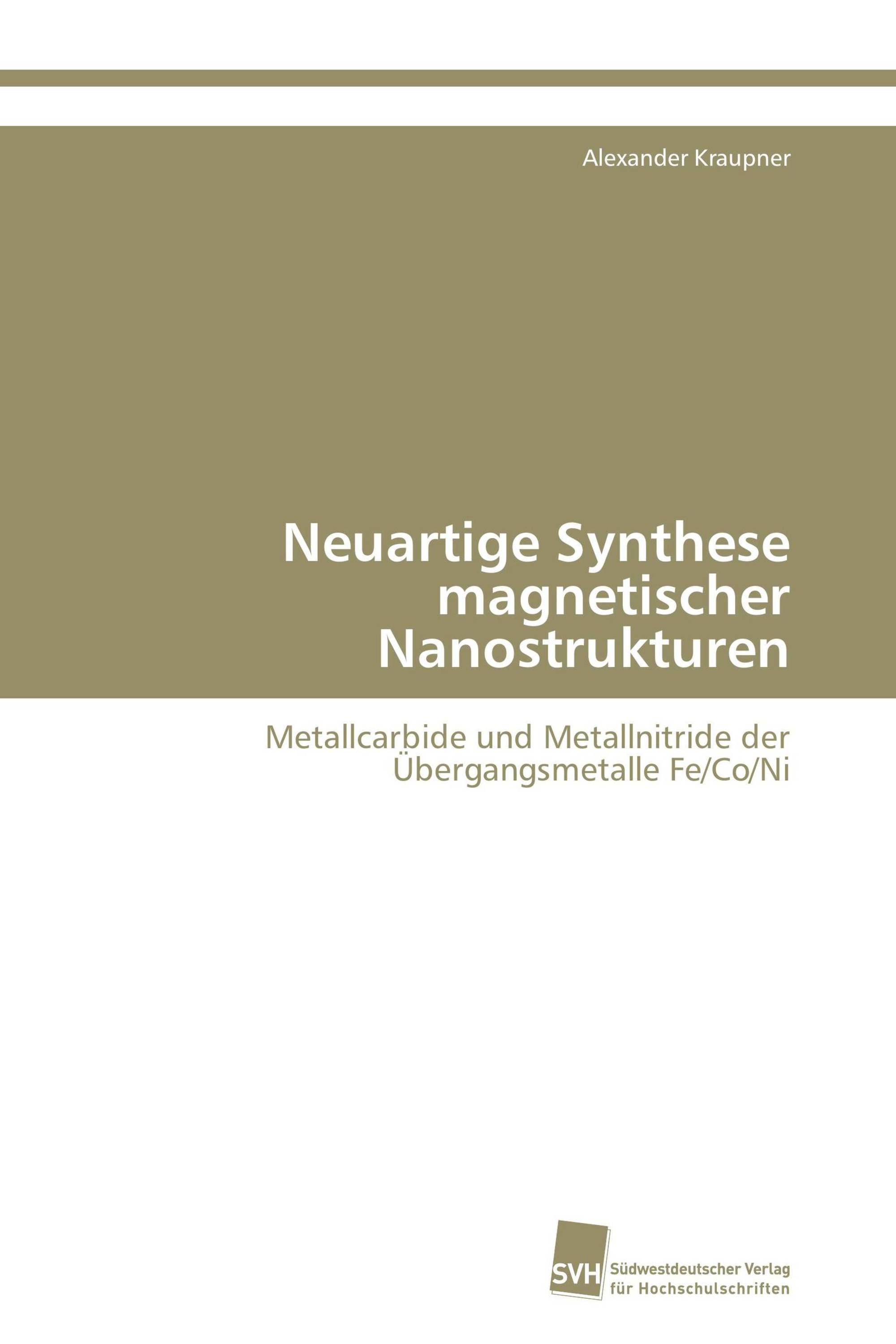 Neuartige Synthese magnetischer Nanostrukturen