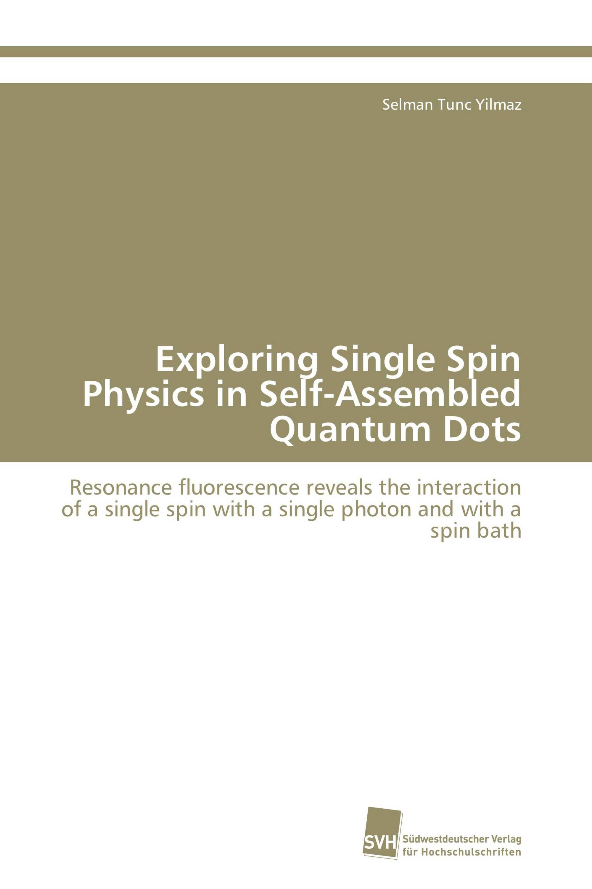 Exploring Single Spin Physics in Self-Assembled Quantum Dots