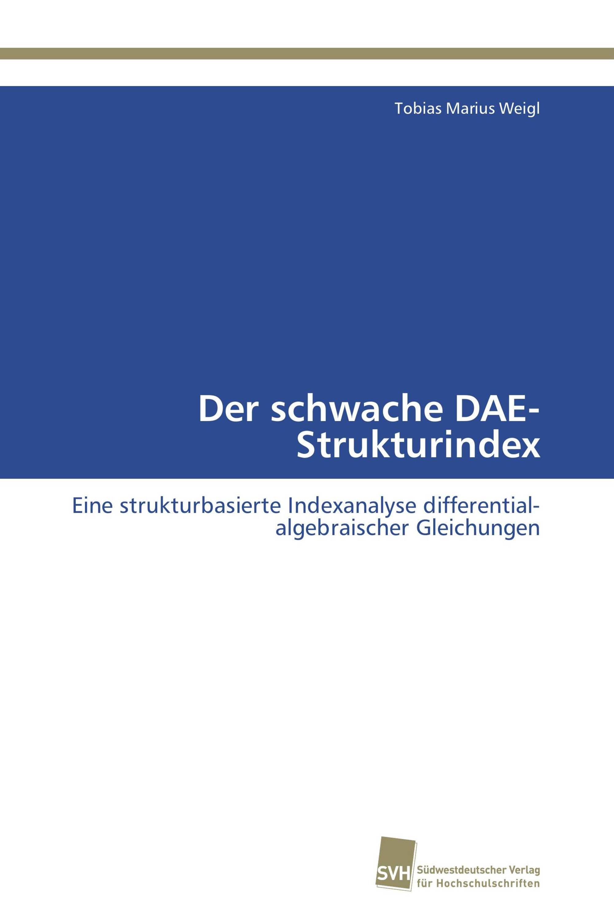 Der schwache DAE-Strukturindex