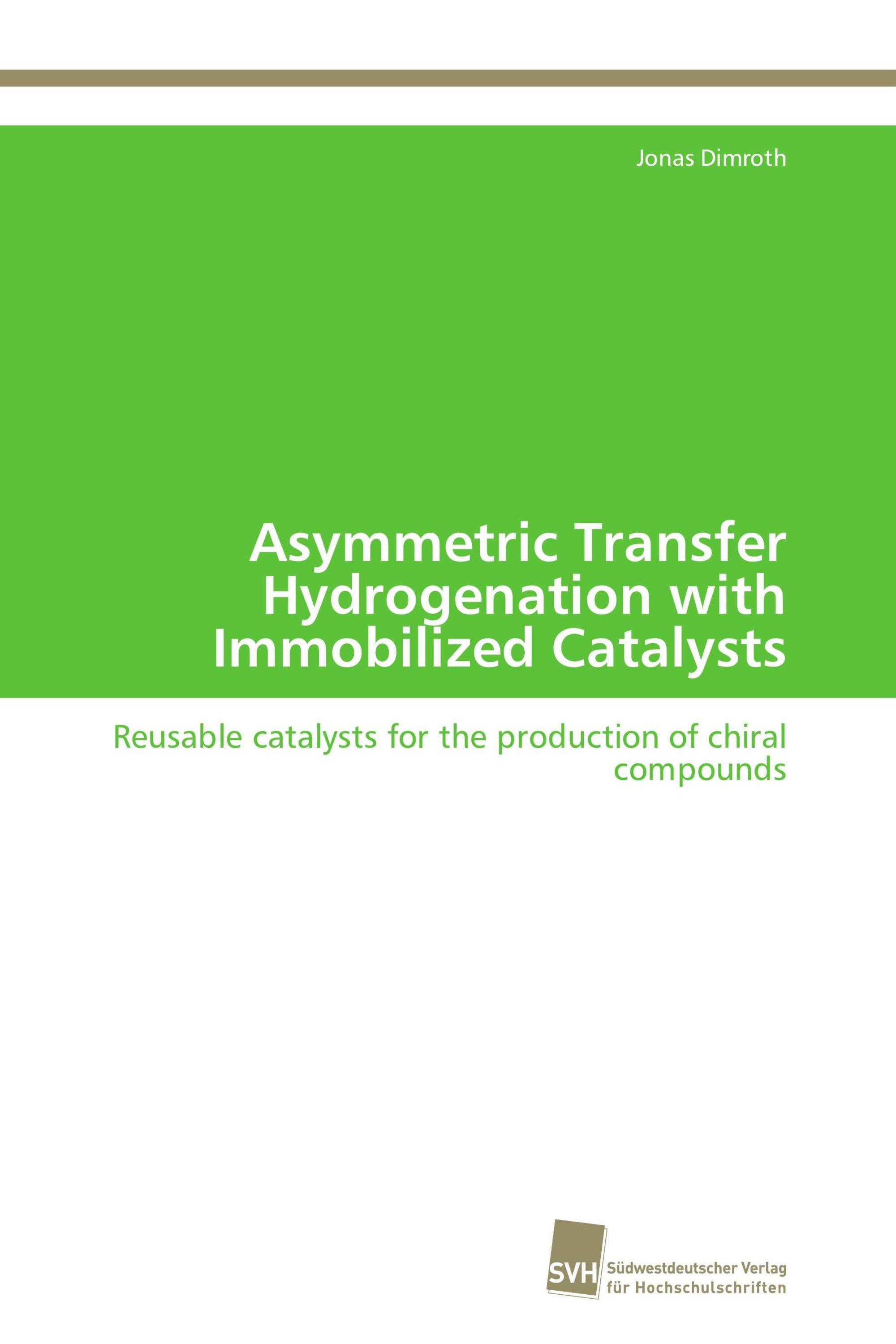 Asymmetric Transfer Hydrogenation with Immobilized Catalysts