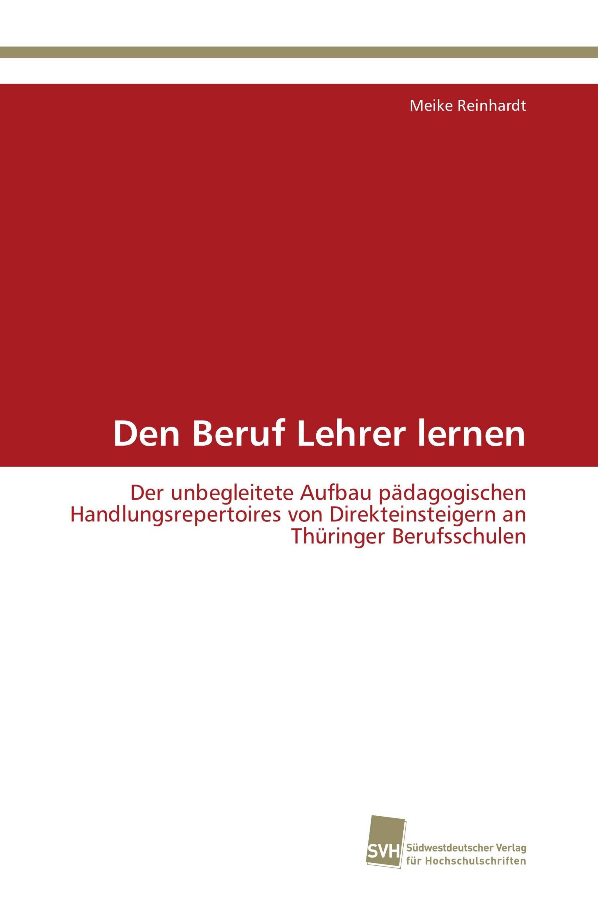 Den Beruf Lehrer lernen