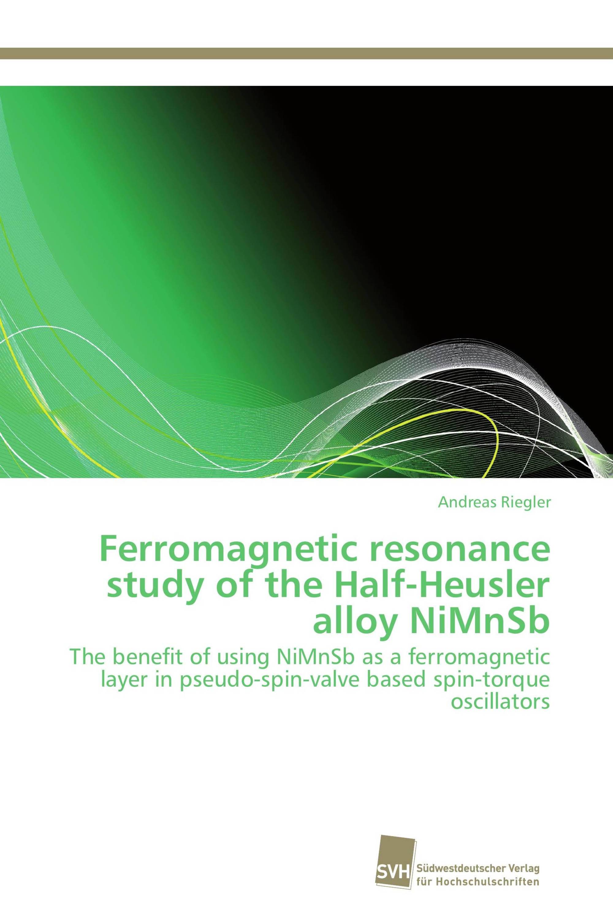 Ferromagnetic resonance study of the Half-Heusler alloy NiMnSb