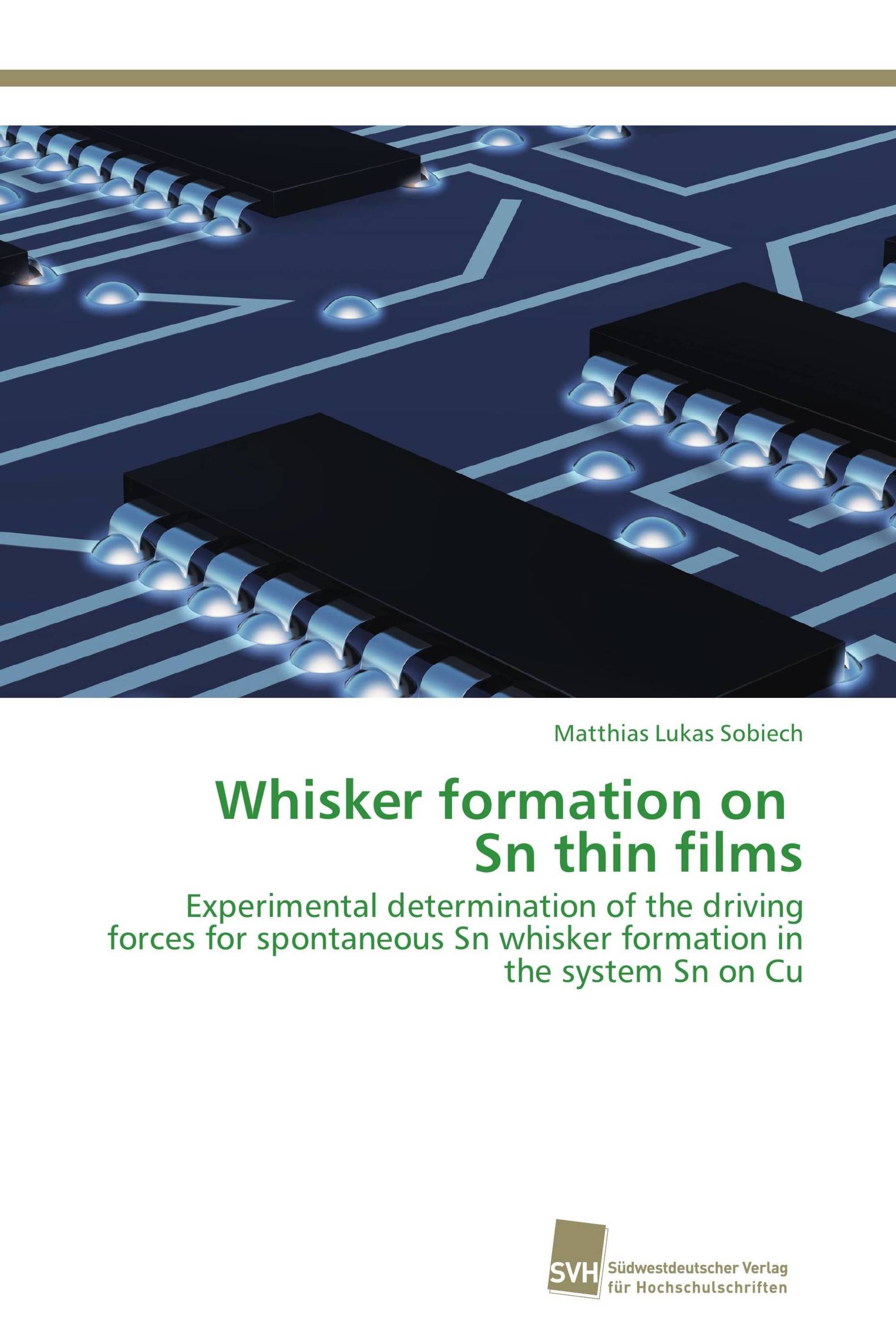 Whisker formation on Sn thin films