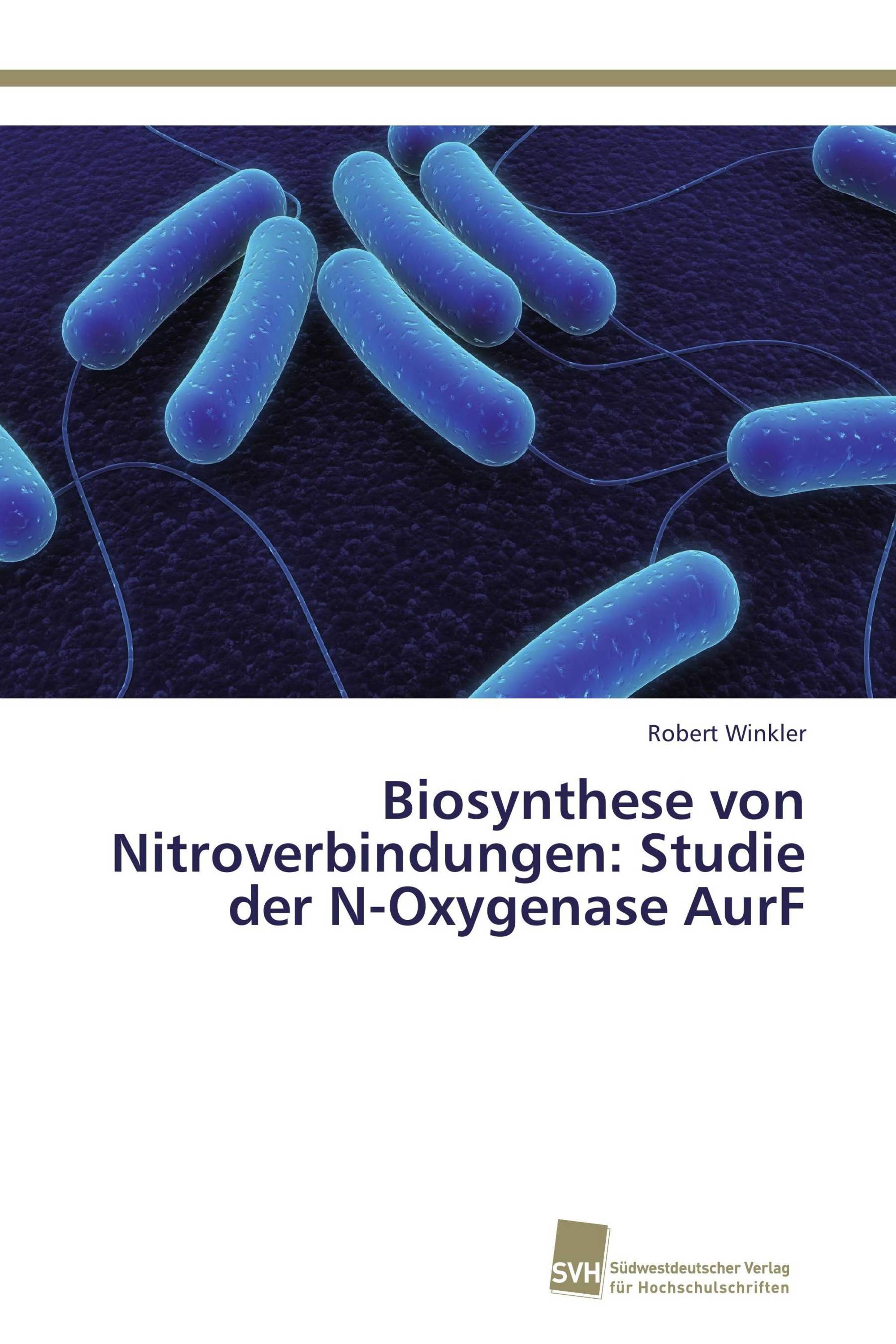 Biosynthese von Nitroverbindungen: Studie der N-Oxygenase AurF