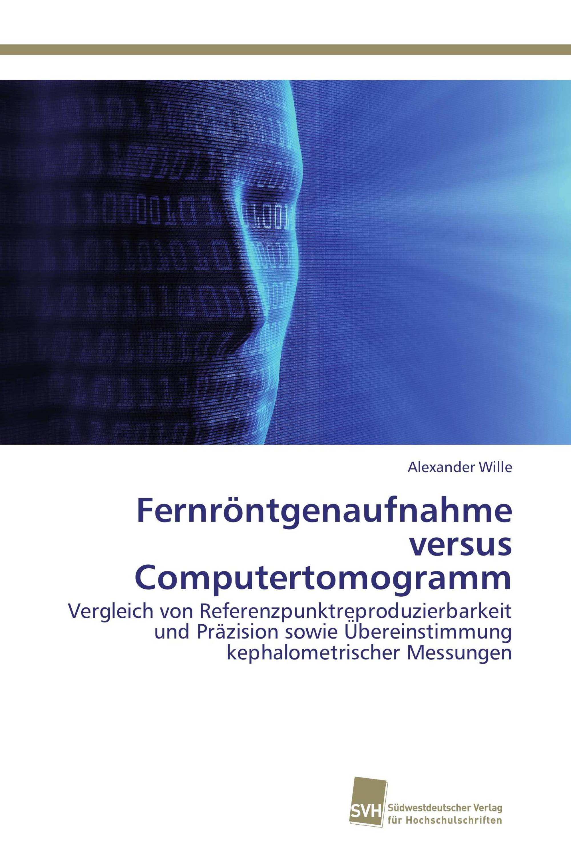 Fernröntgenaufnahme versus Computertomogramm