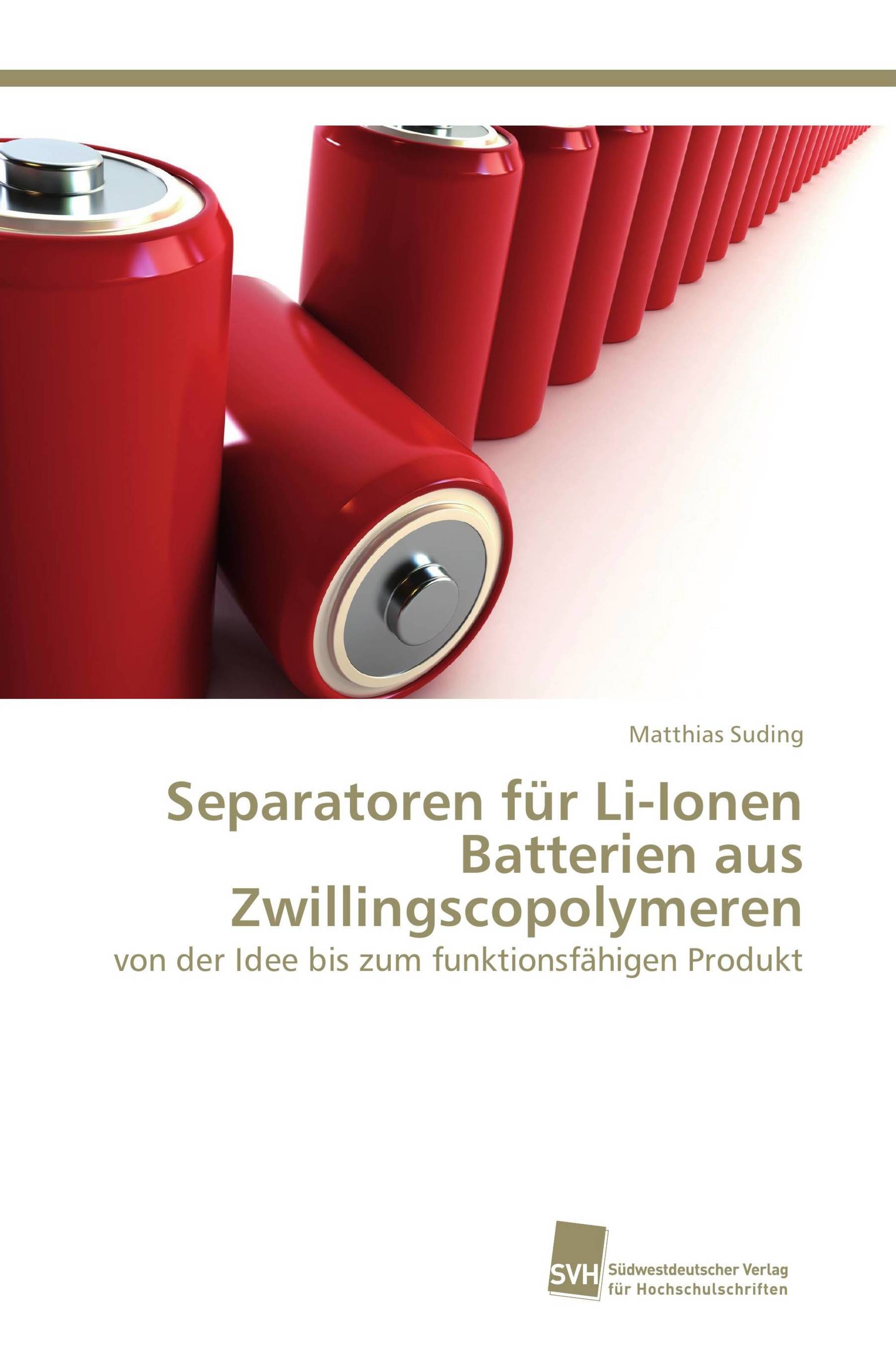 Separatoren für Li-Ionen Batterien aus Zwillingscopolymeren