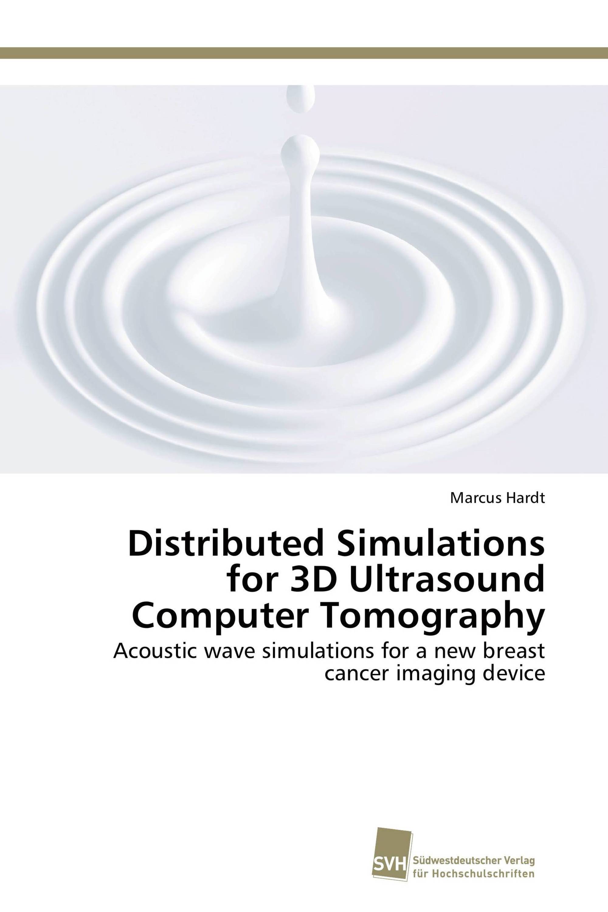 Distributed Simulations for 3D Ultrasound Computer Tomography