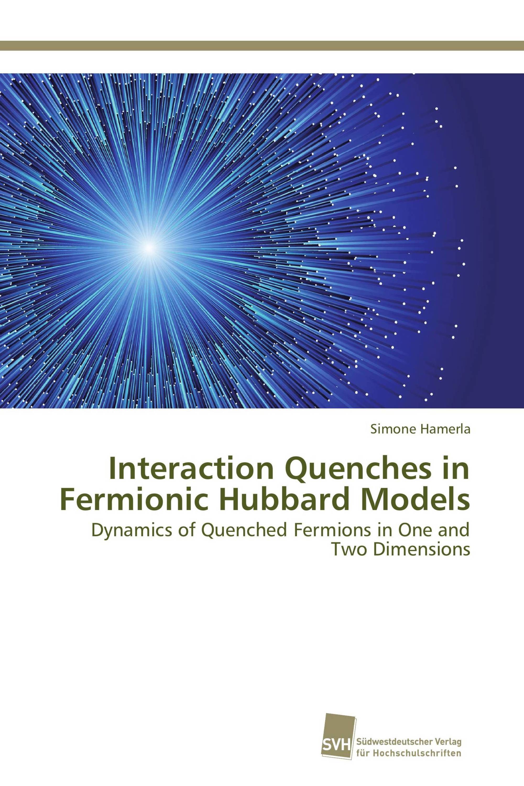 Interaction Quenches in Fermionic Hubbard Models