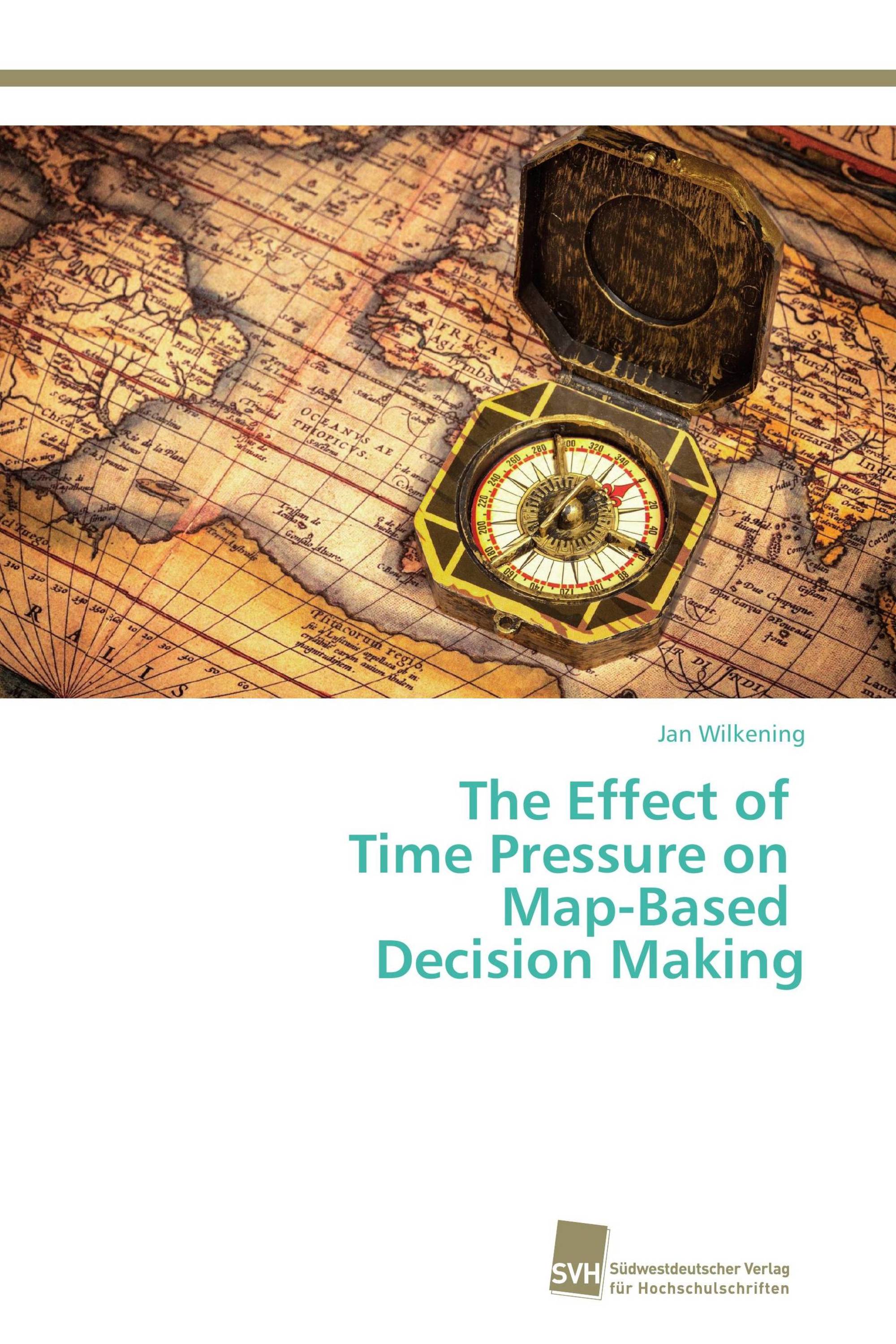 The Effect of Time Pressure on Map-Based Decision Making