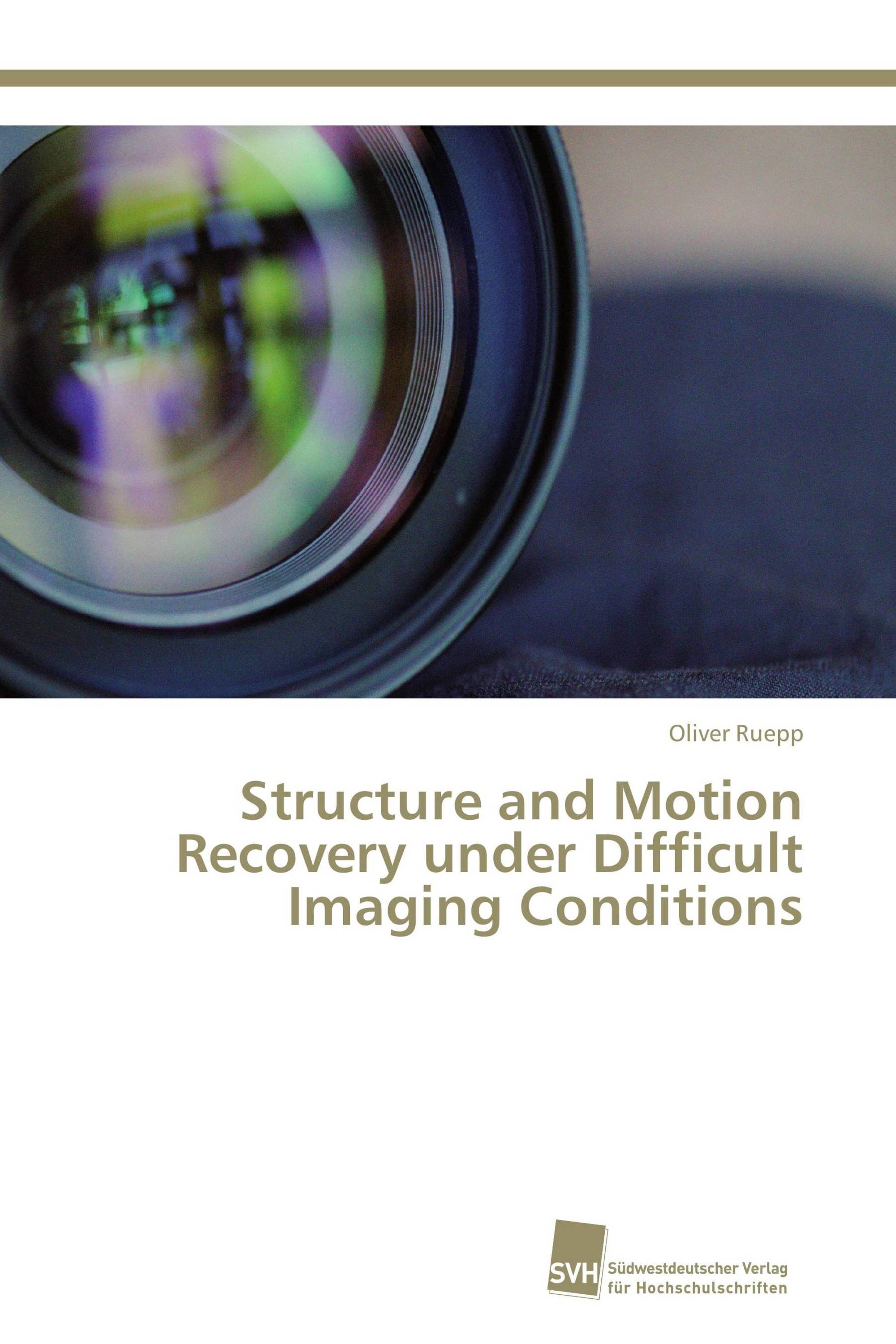 Structure and Motion Recovery under Difficult Imaging Conditions