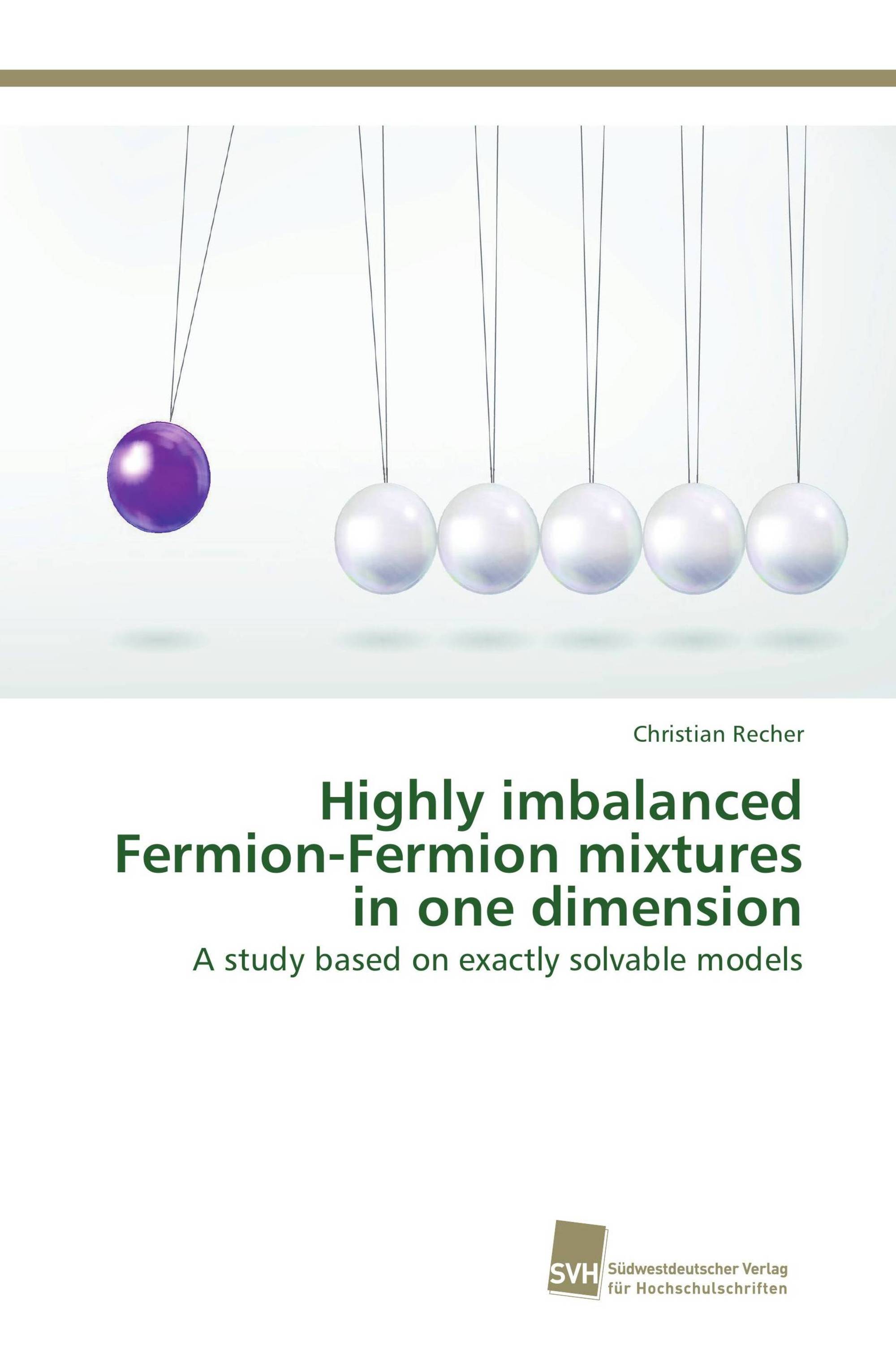 Highly imbalanced Fermion-Fermion mixtures in one dimension