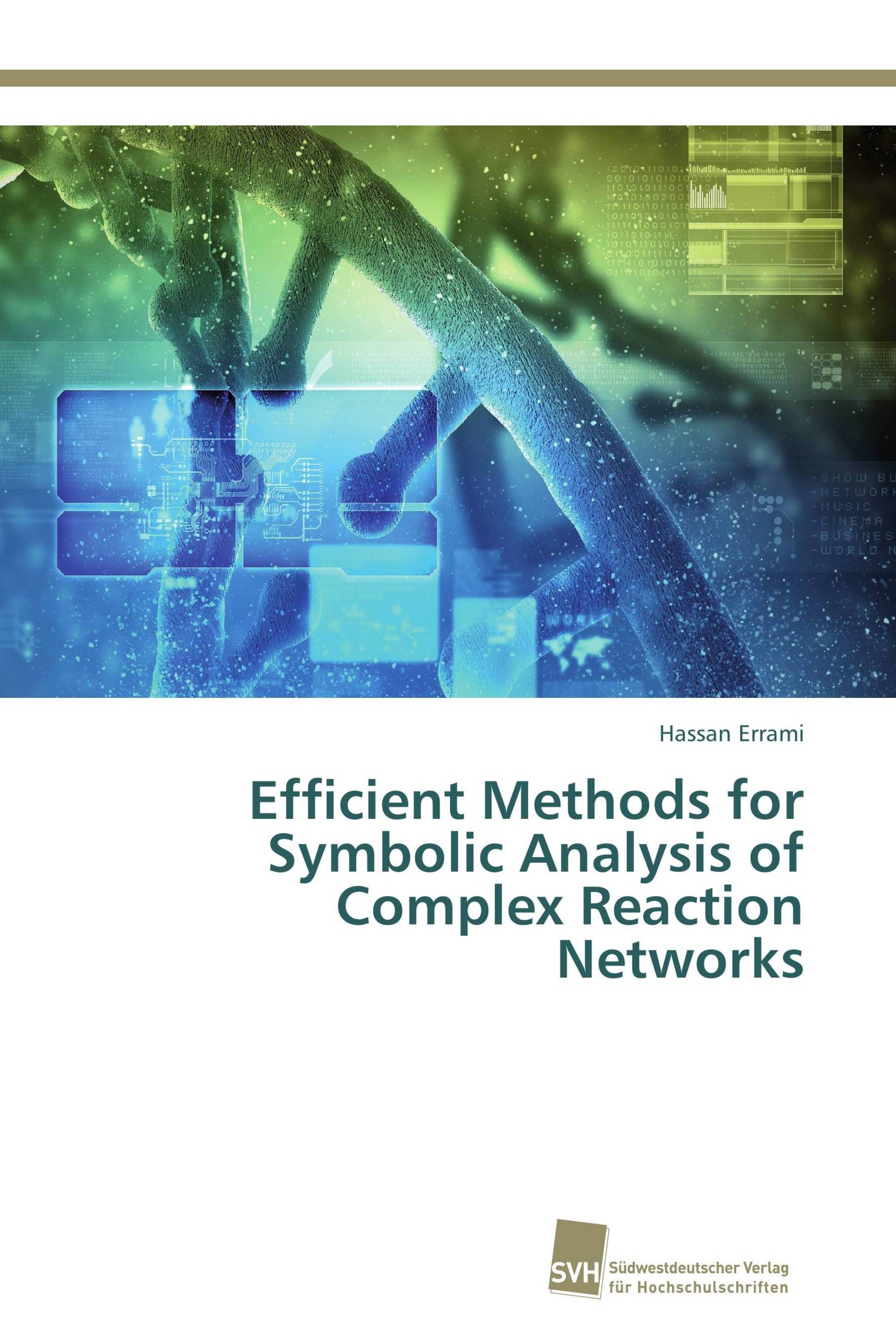 Efficient Methods for Symbolic Analysis of Complex Reaction Networks