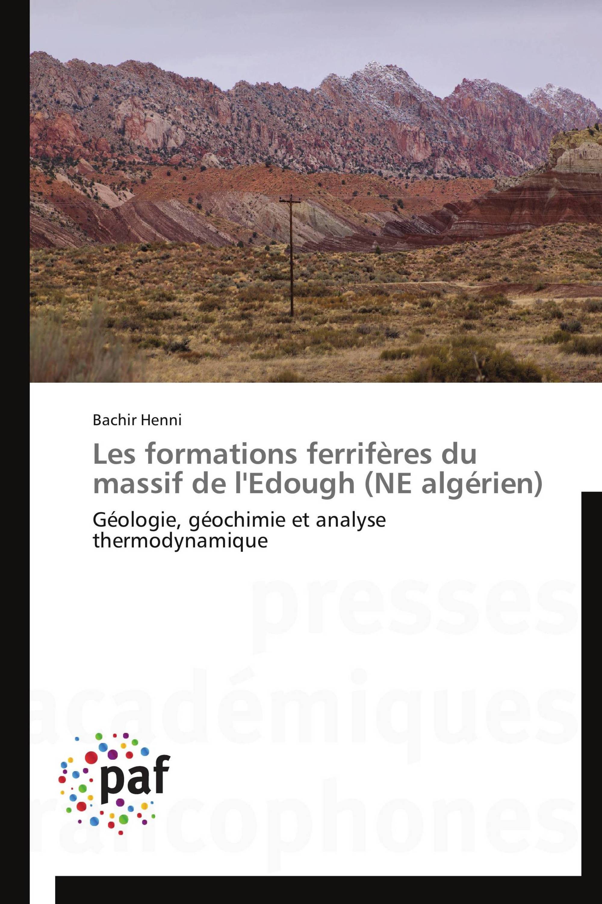 Les formations ferrifères du massif de l'Edough (NE algérien)