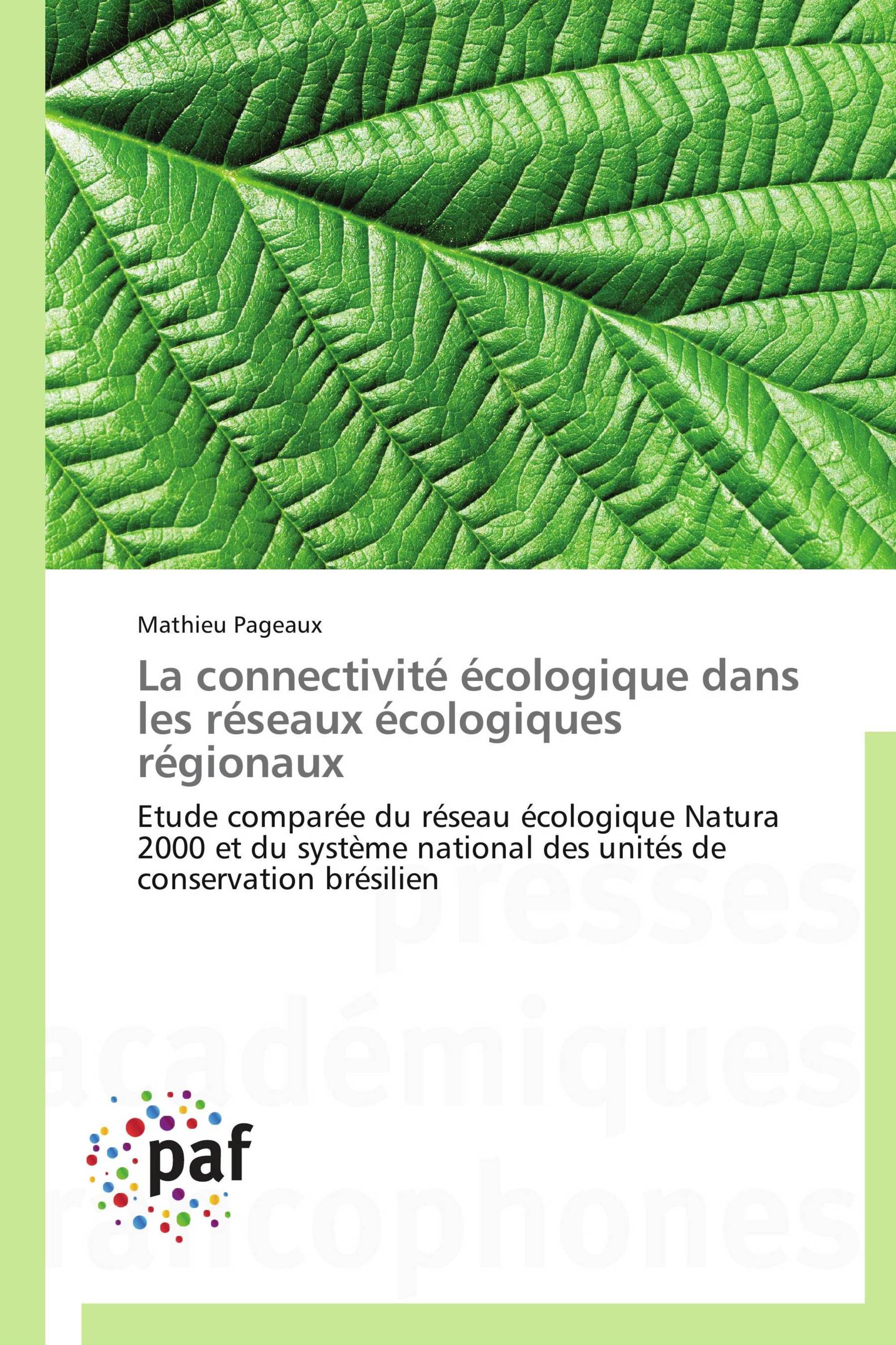 La connectivité écologique dans les réseaux écologiques régionaux