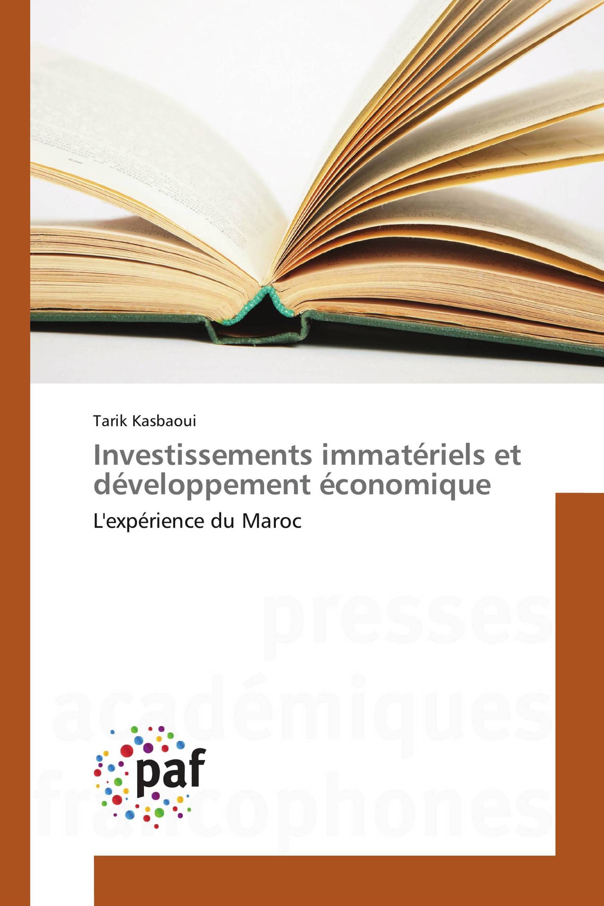 Investissements immatériels et développement économique