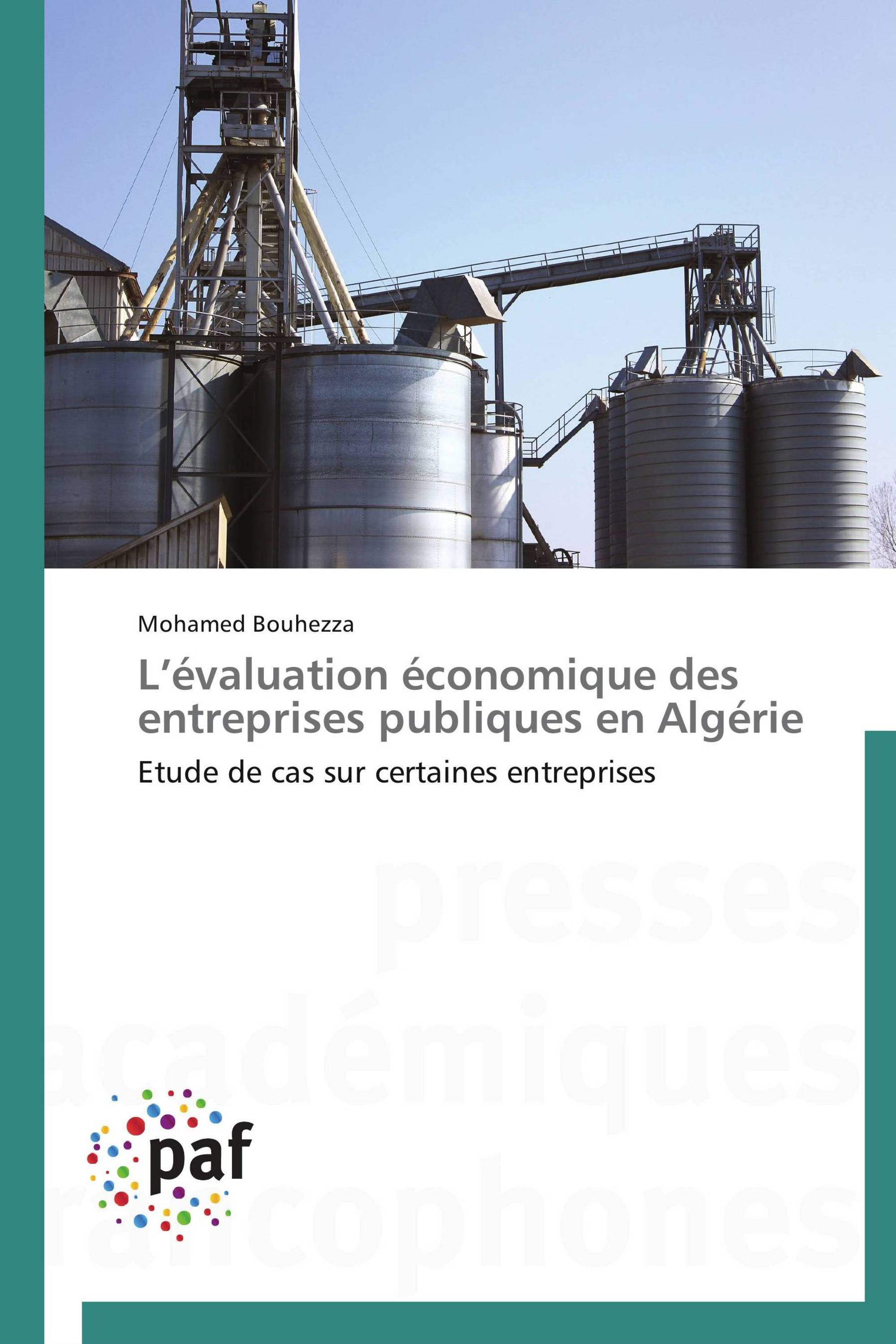 L’évaluation économique des entreprises publiques en Algérie