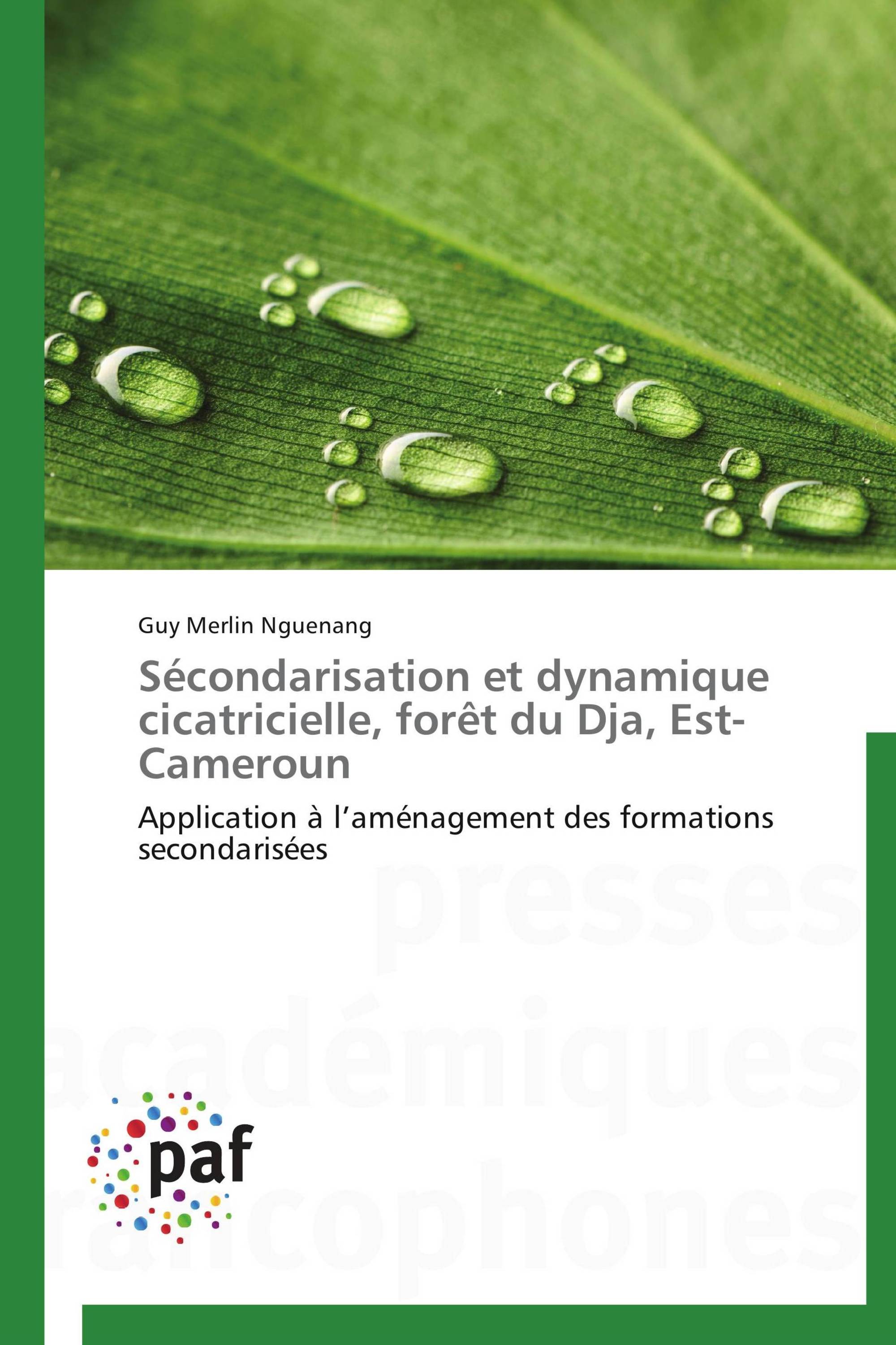 Sécondarisation et dynamique cicatricielle, forêt du Dja, Est-Cameroun