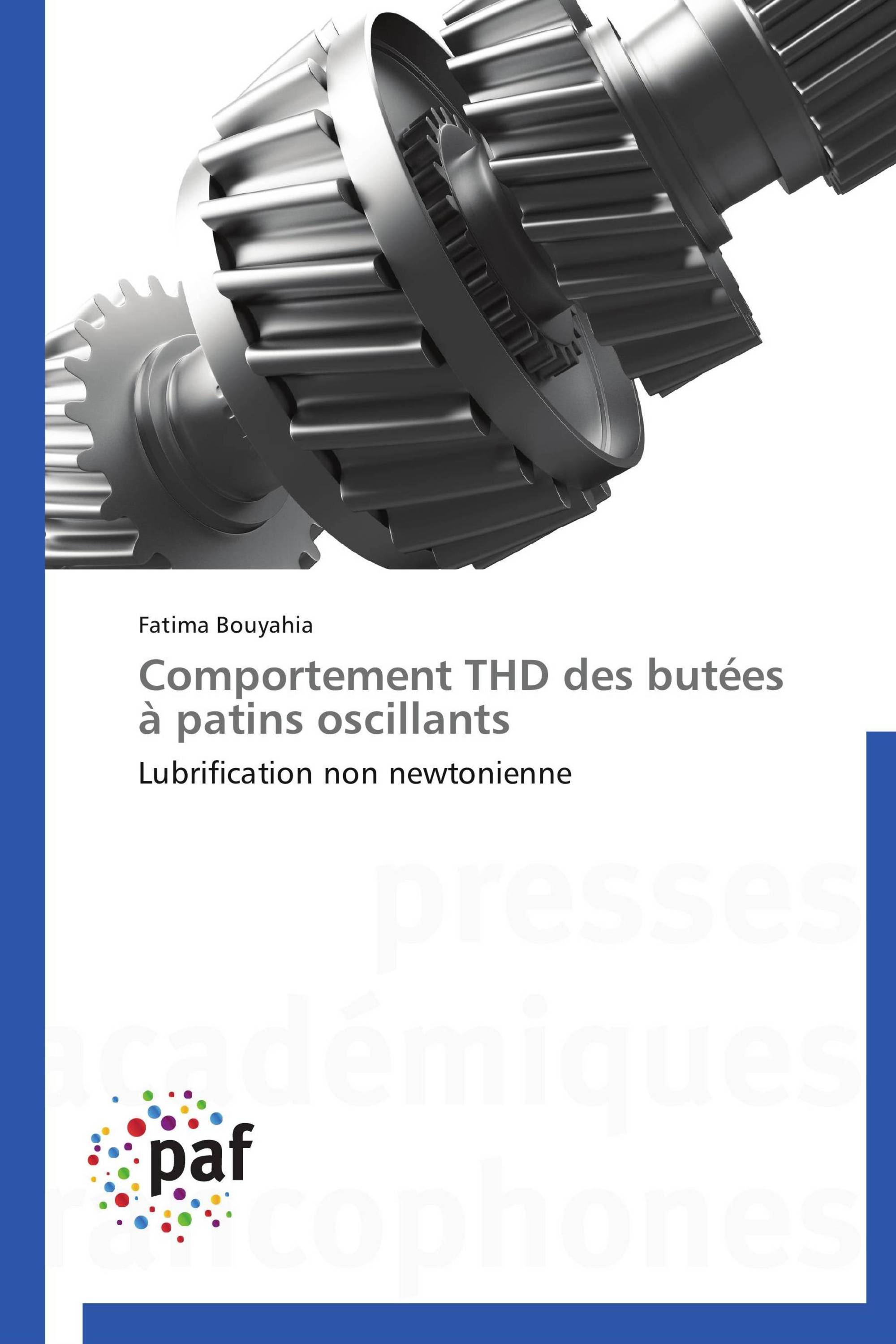 Comportement THD des butées à patins oscillants