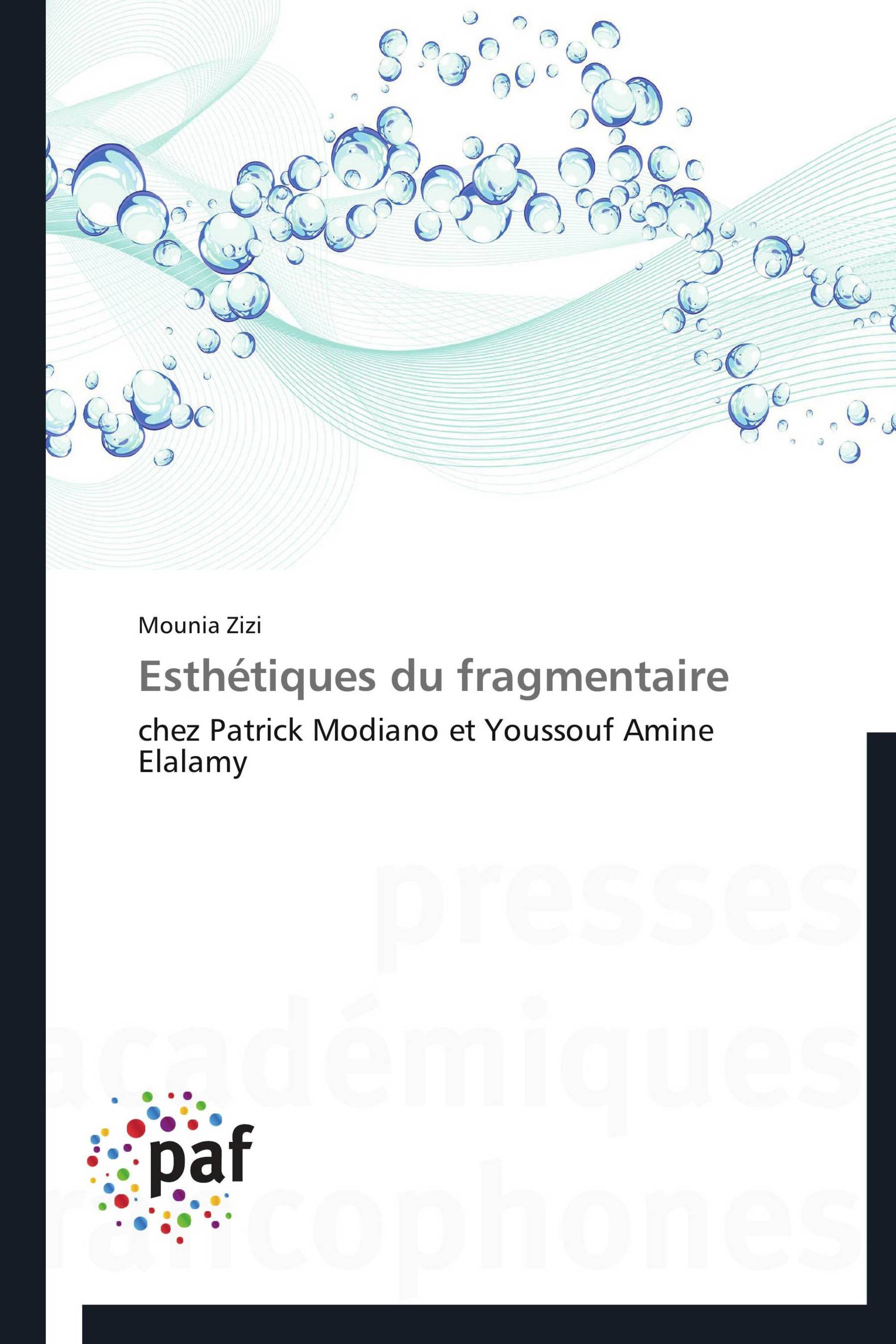 Esthétiques du fragmentaire