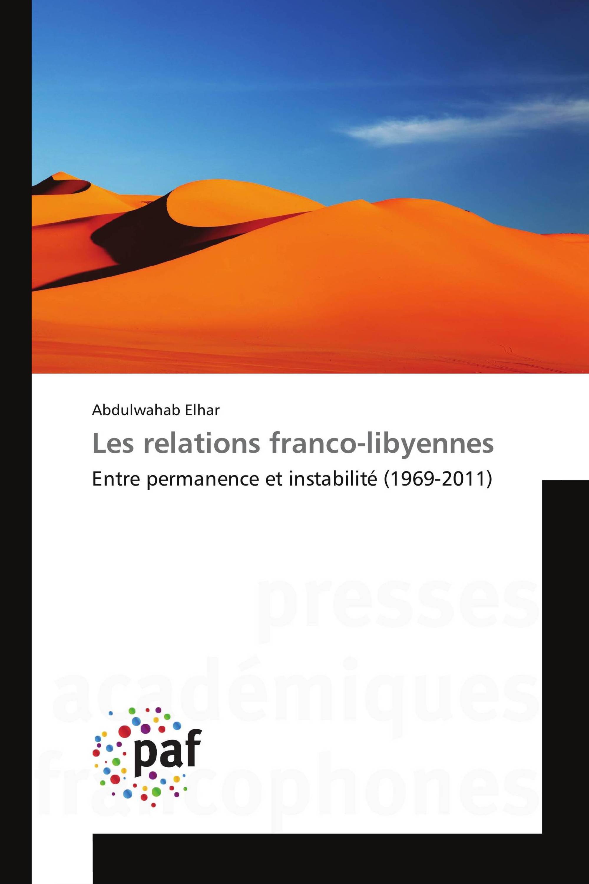 Les relations franco-libyennes