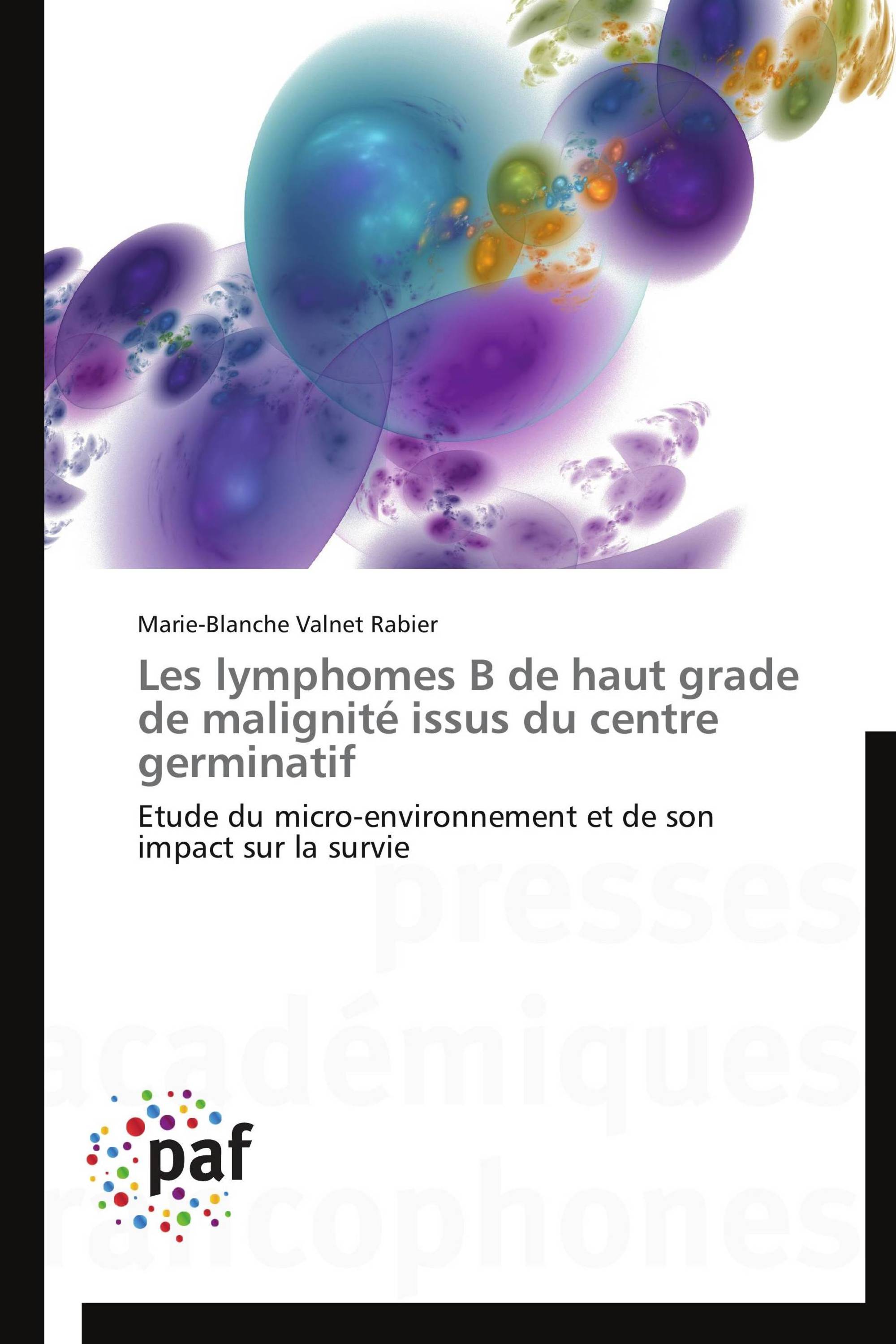 Les lymphomes B de haut grade de malignité issus du centre germinatif