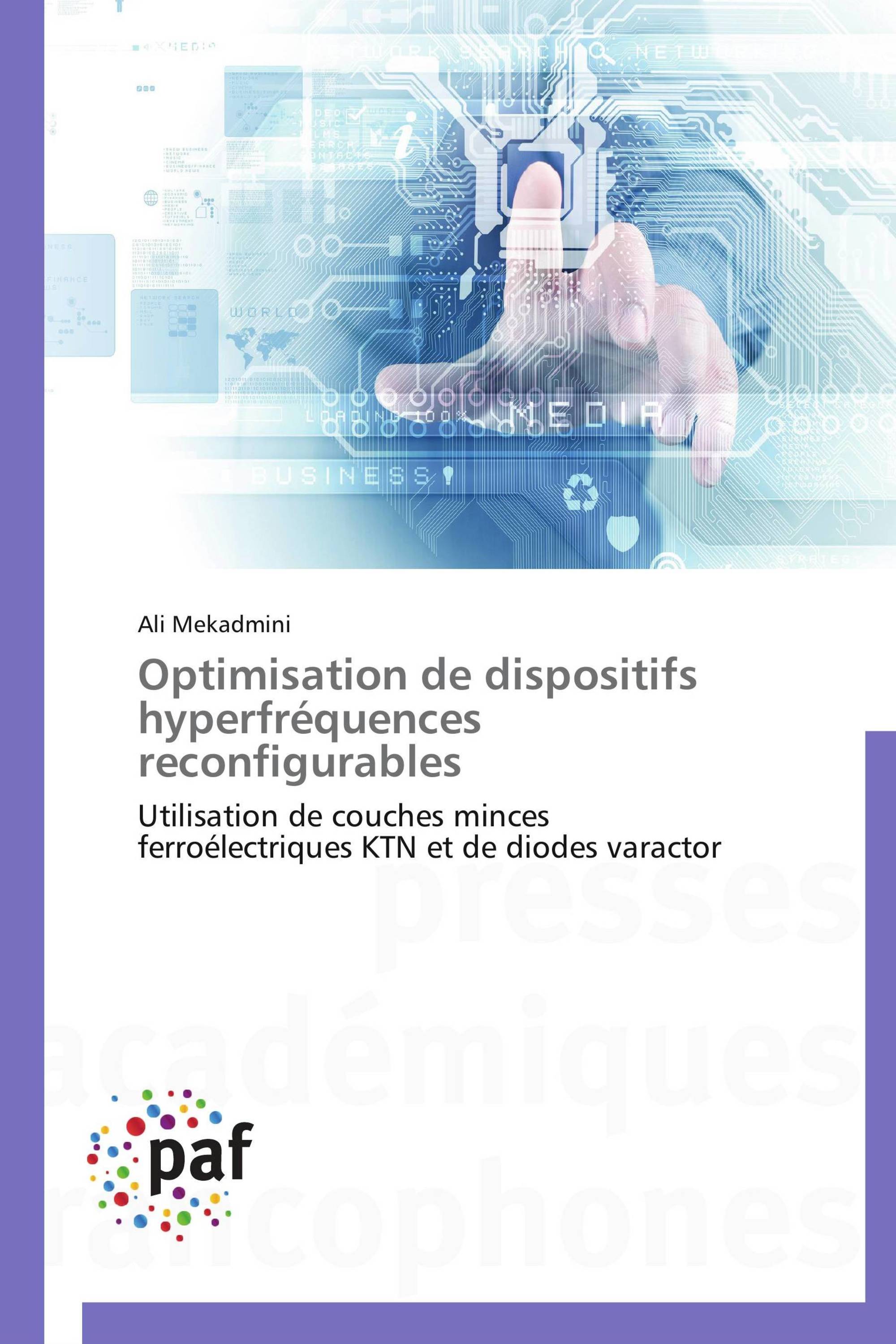 Optimisation de dispositifs hyperfréquences reconfigurables