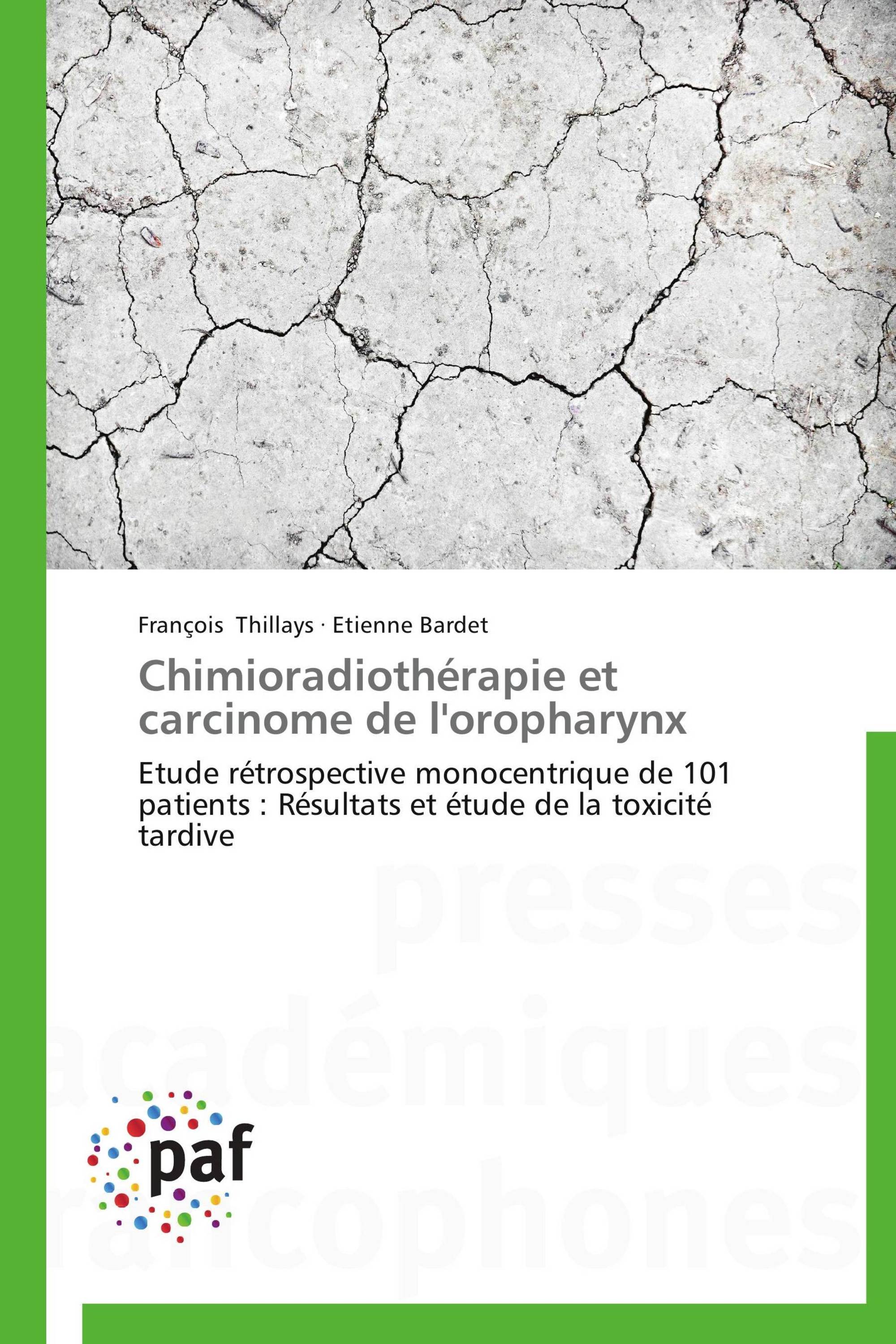 Chimioradiothérapie et carcinome de l'oropharynx