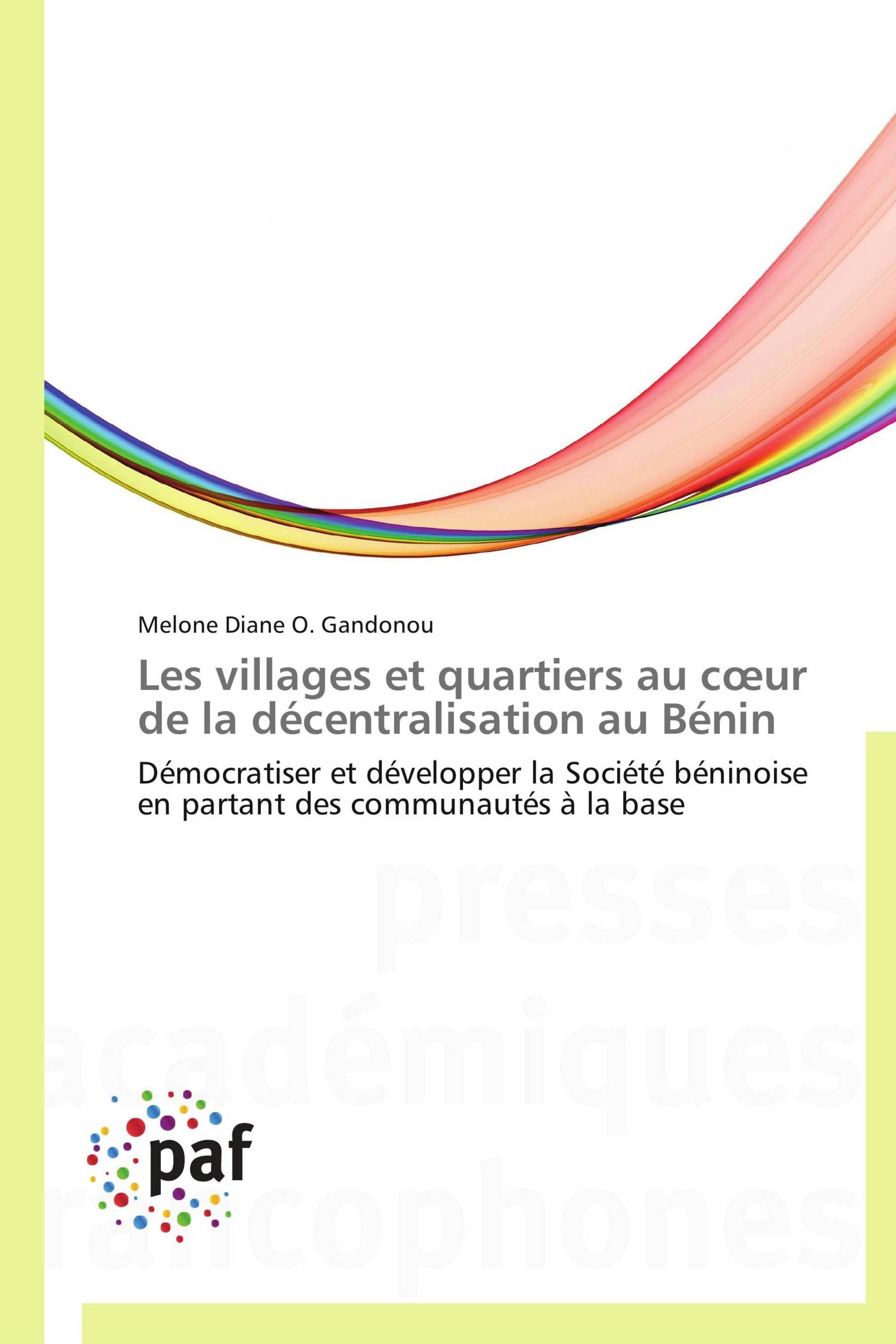 Les villages et quartiers au cœur de la décentralisation au Bénin