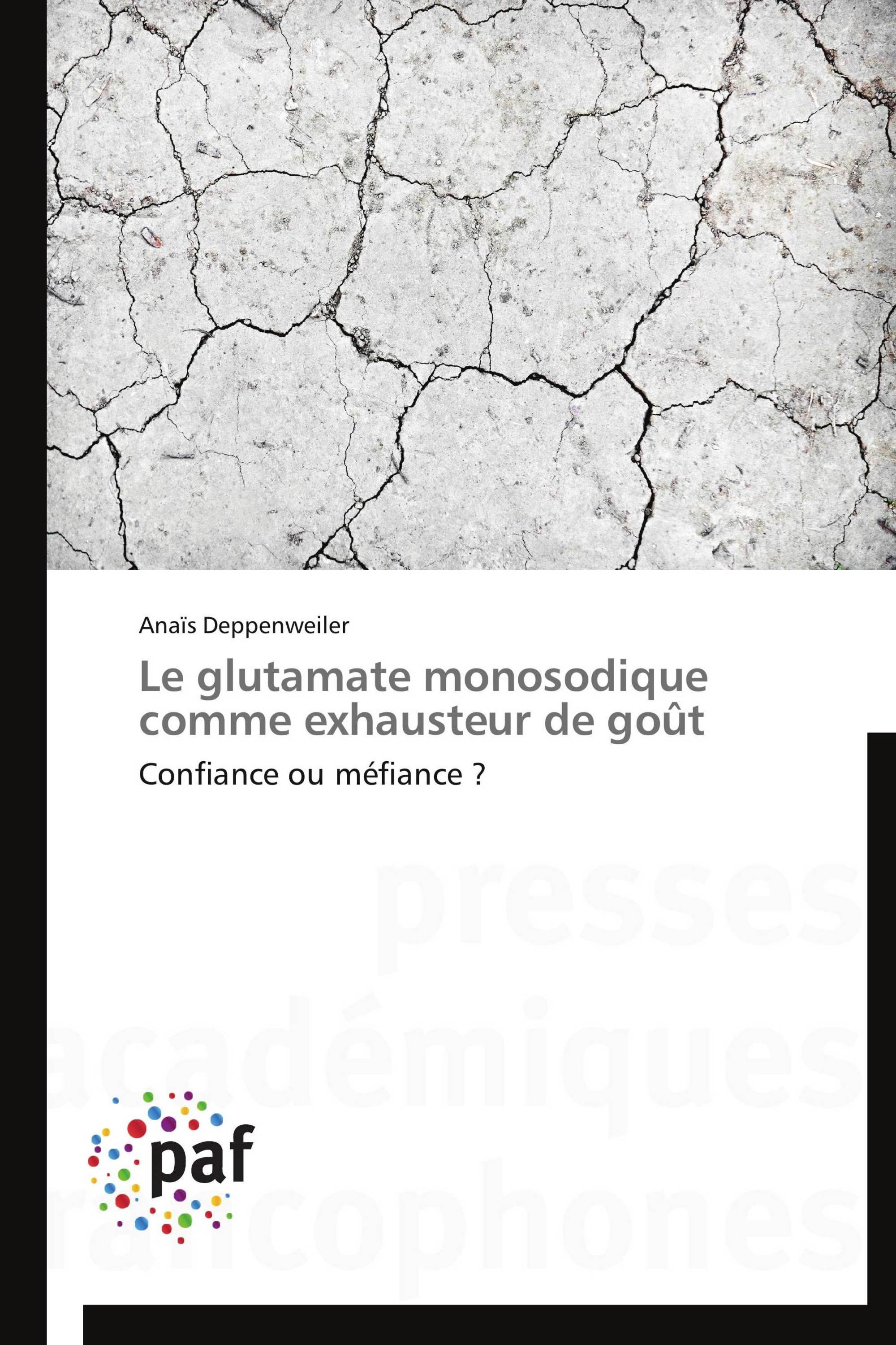 Le glutamate monosodique comme exhausteur de goût