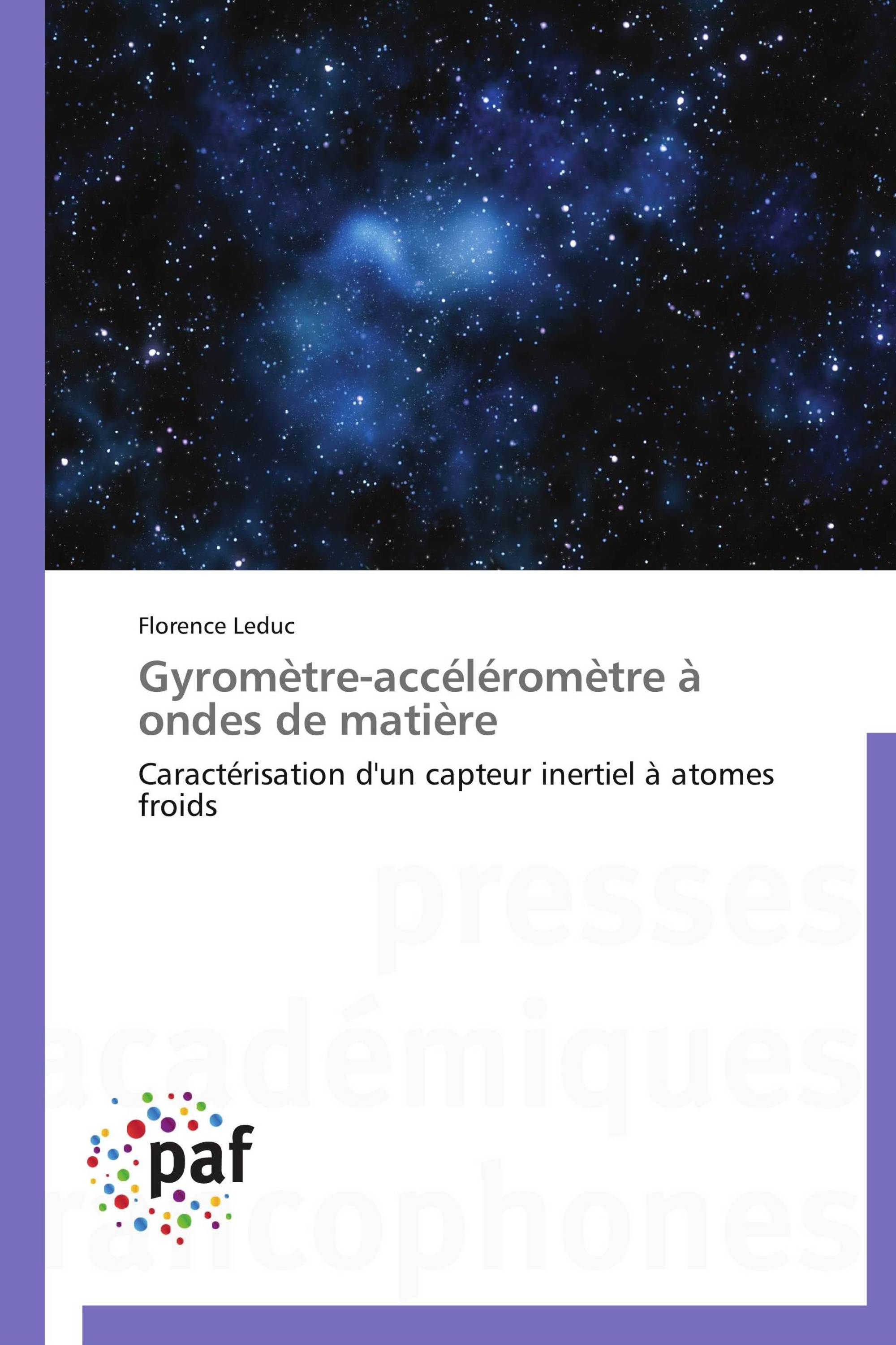 Gyromètre-accéléromètre à ondes de matière