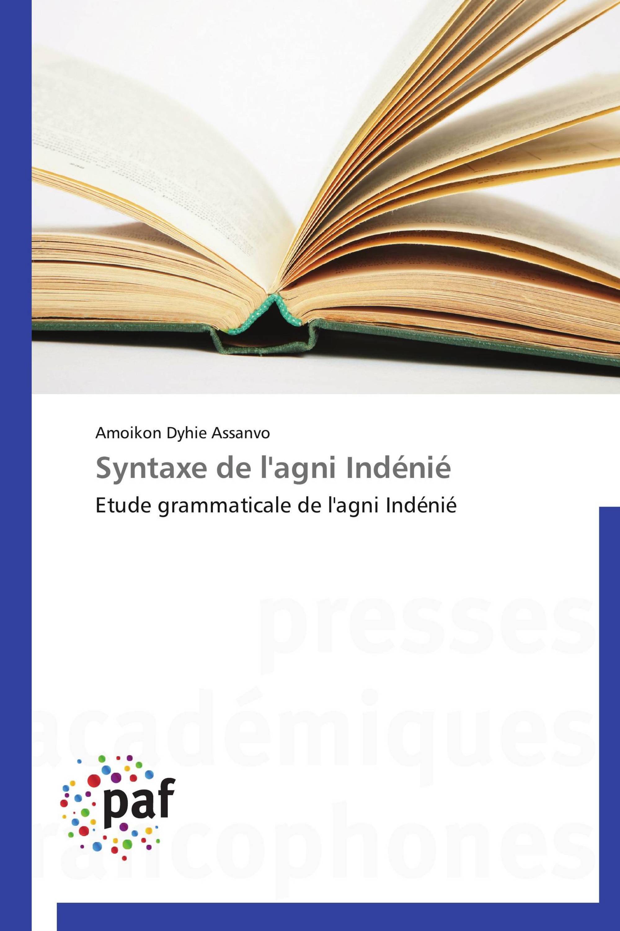 Syntaxe de l'agni Indénié