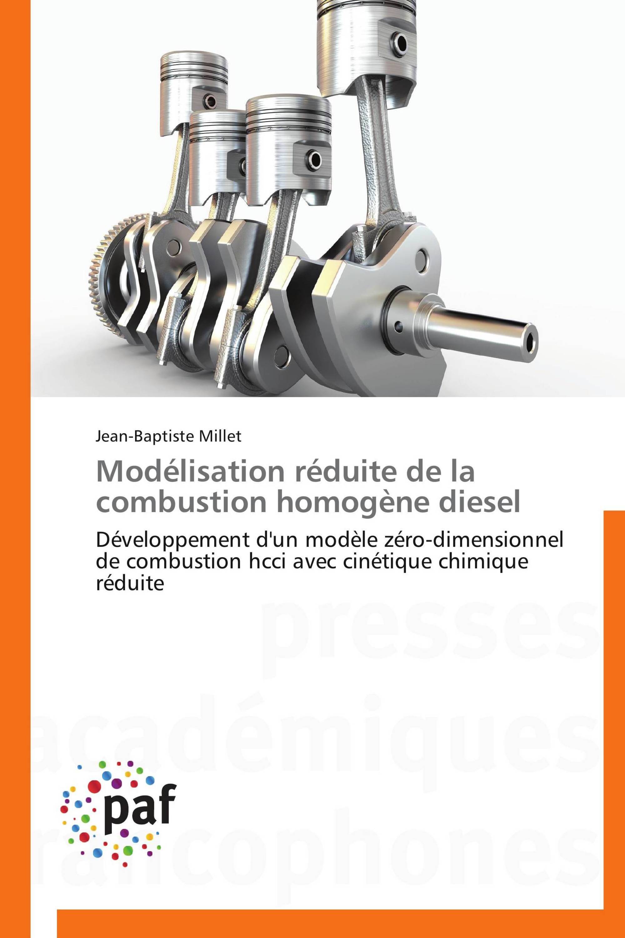 Modélisation réduite de la combustion homogène diesel