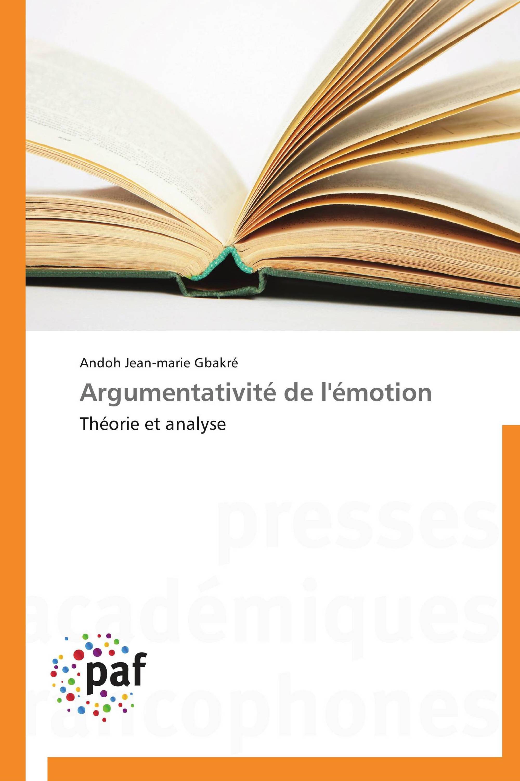 Argumentativité de l'émotion