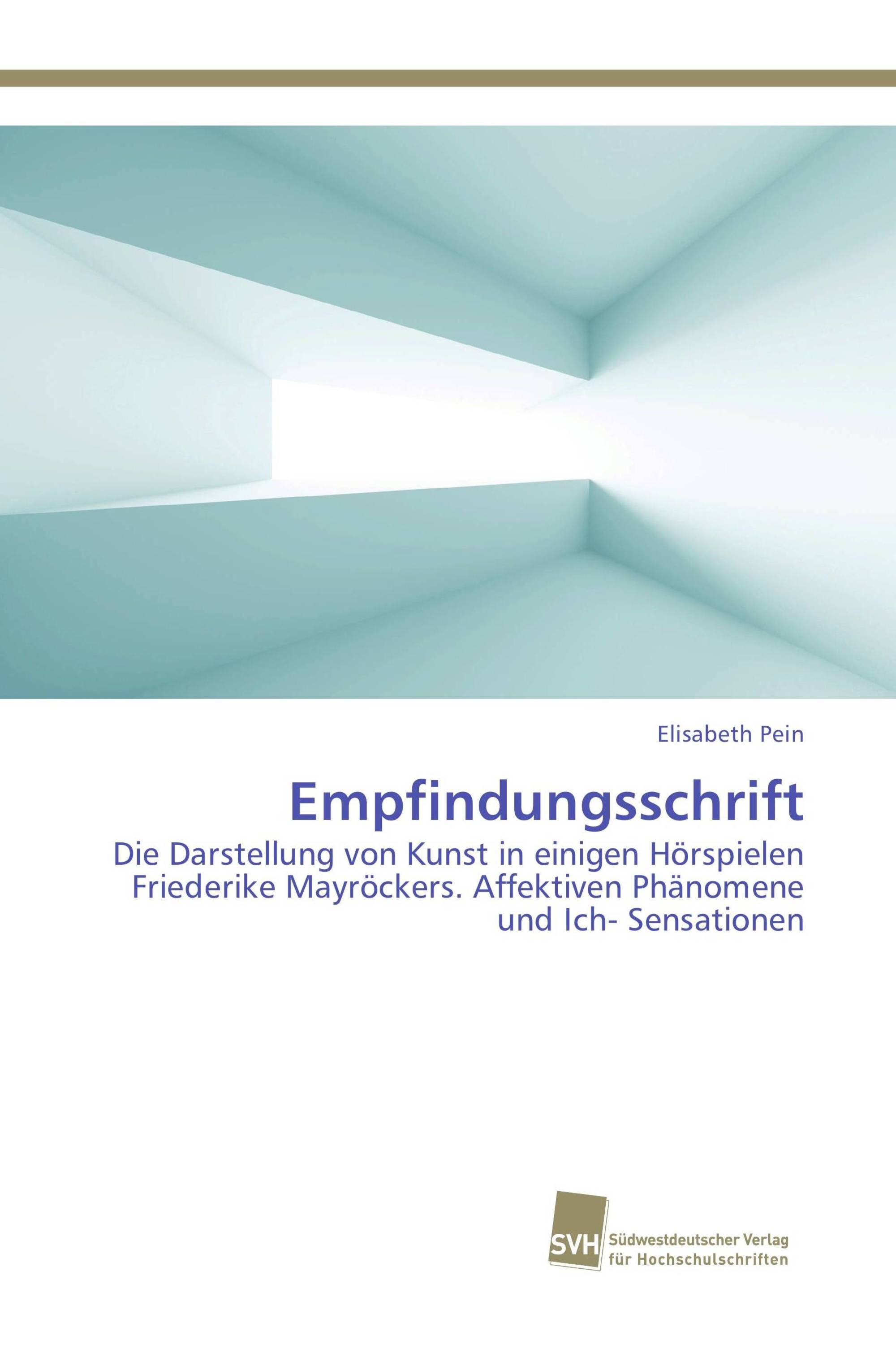 Empfindungsschrift