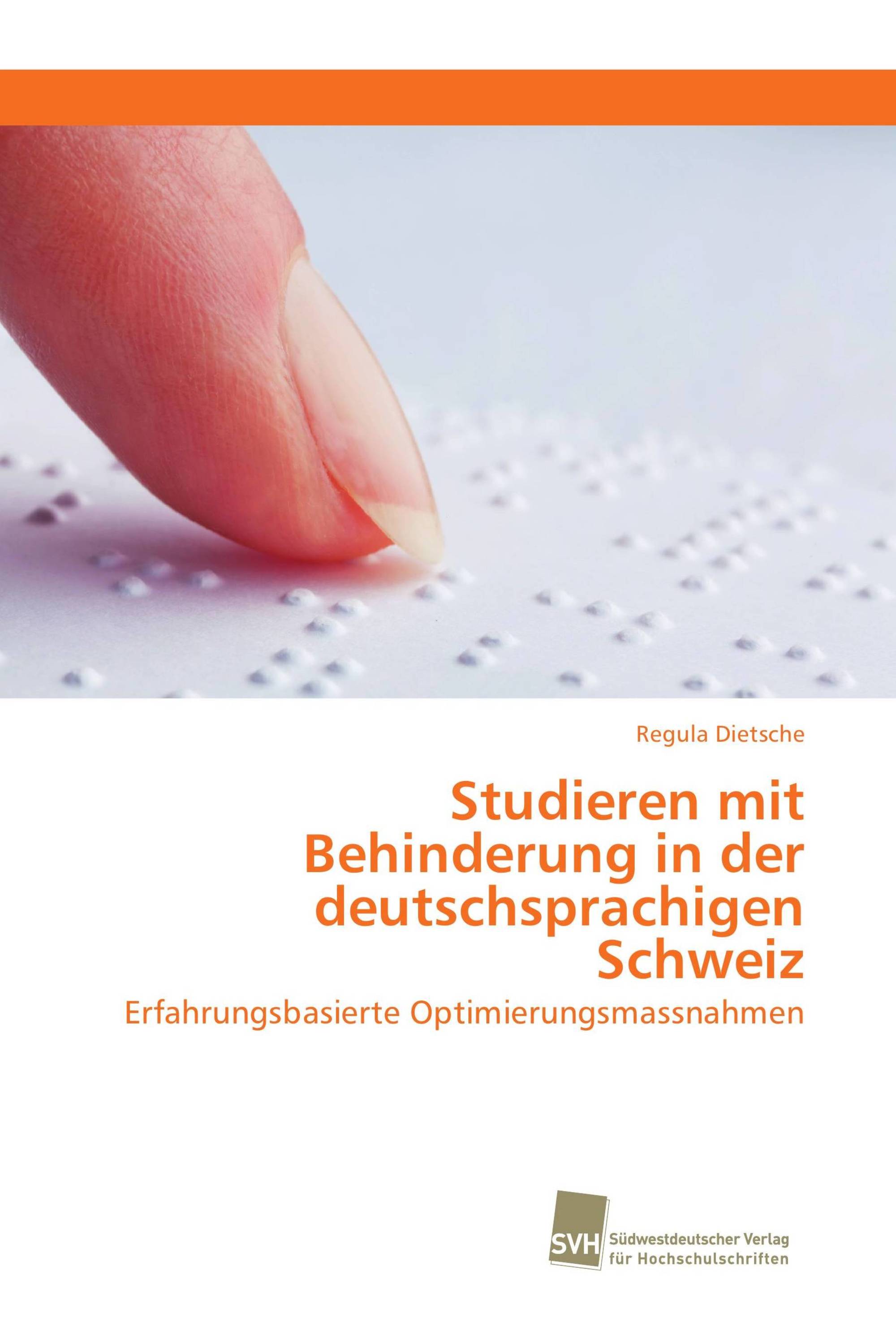 Studieren mit Behinderung in der deutschsprachigen Schweiz