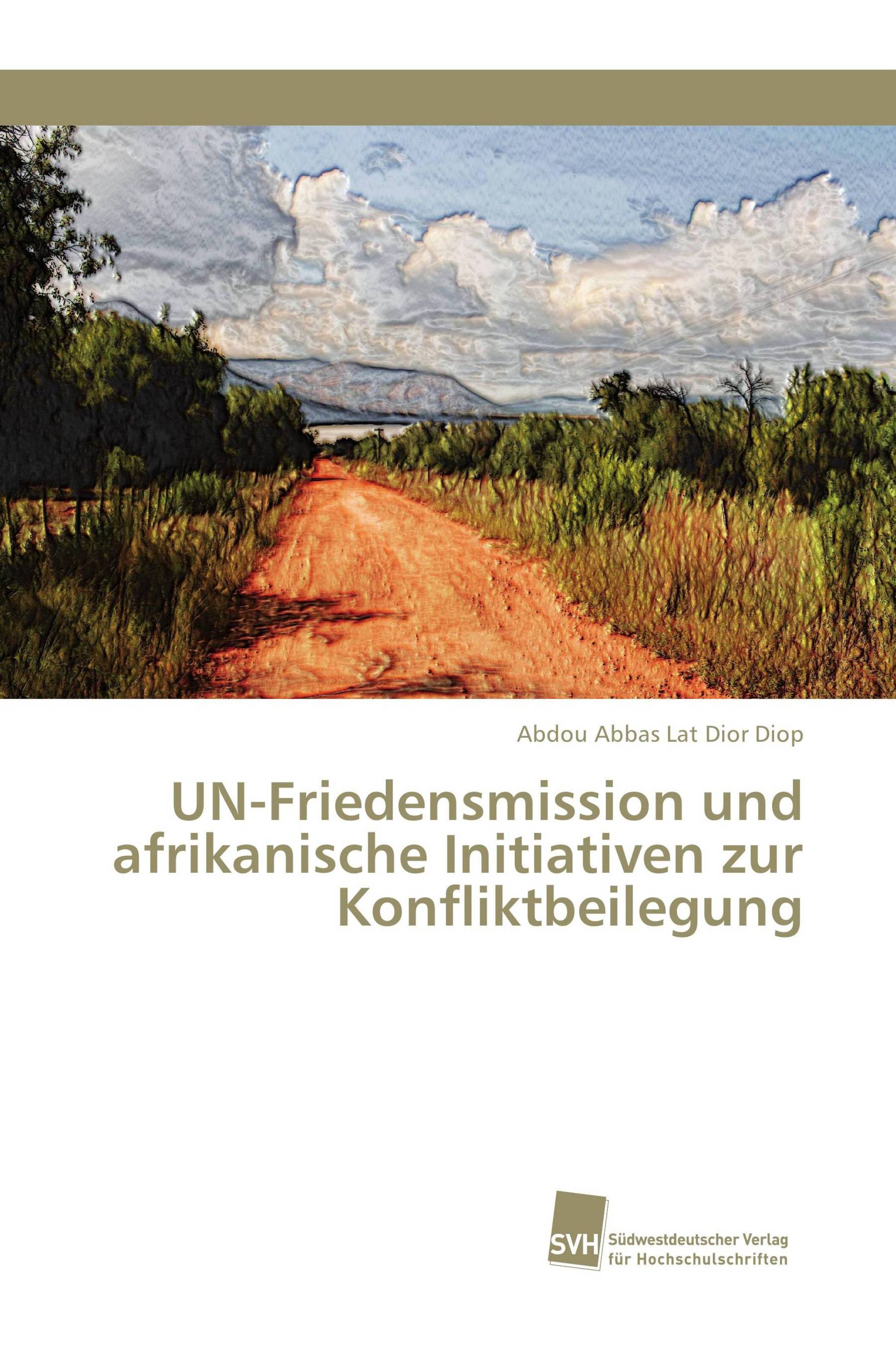 UN-Friedensmission und afrikanische Initiativen zur Konfliktbeilegung