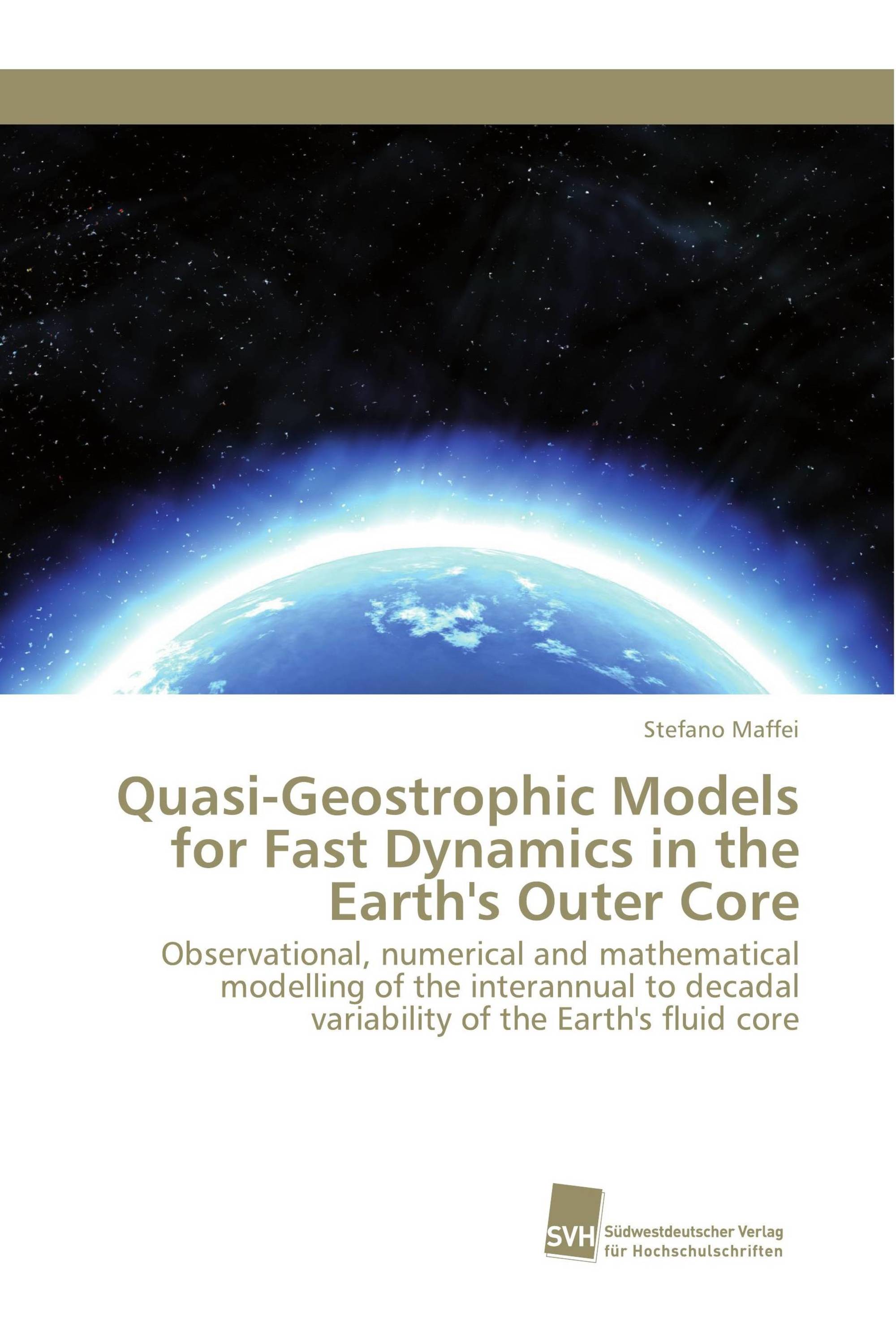 Quasi-Geostrophic Models for Fast Dynamics in the Earth's Outer Core