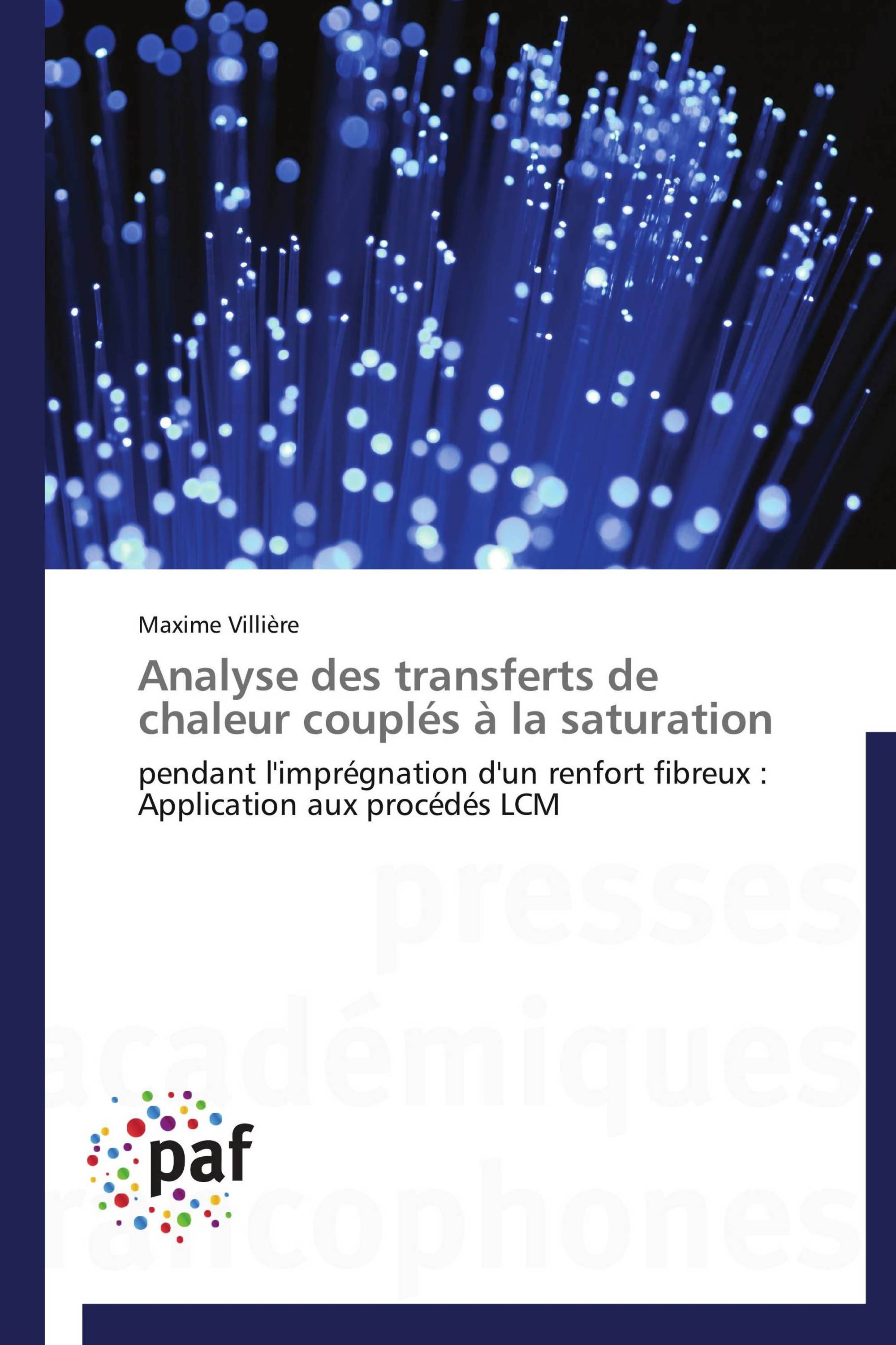 Analyse des transferts de chaleur couplés à la saturation