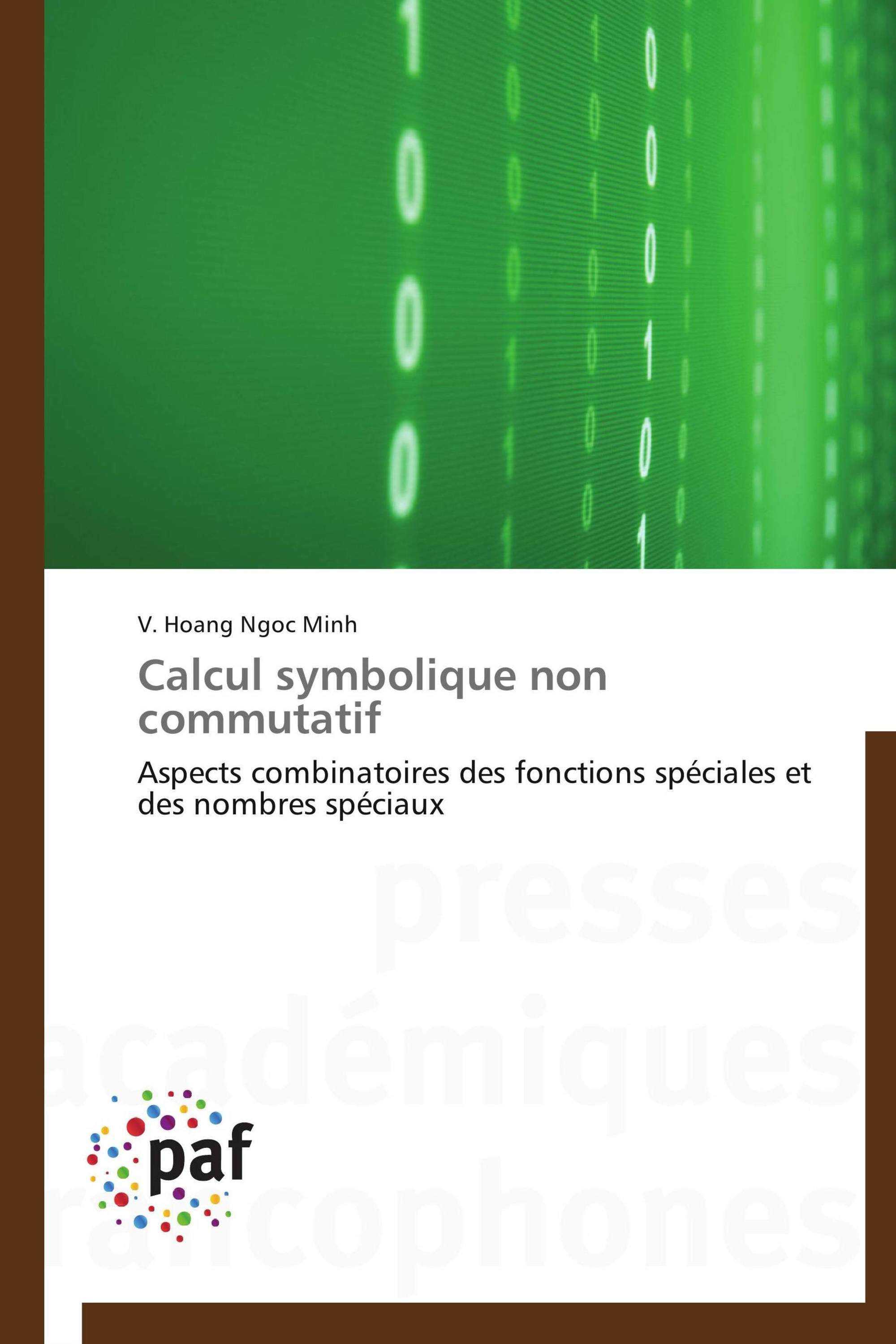 Calcul symbolique non commutatif