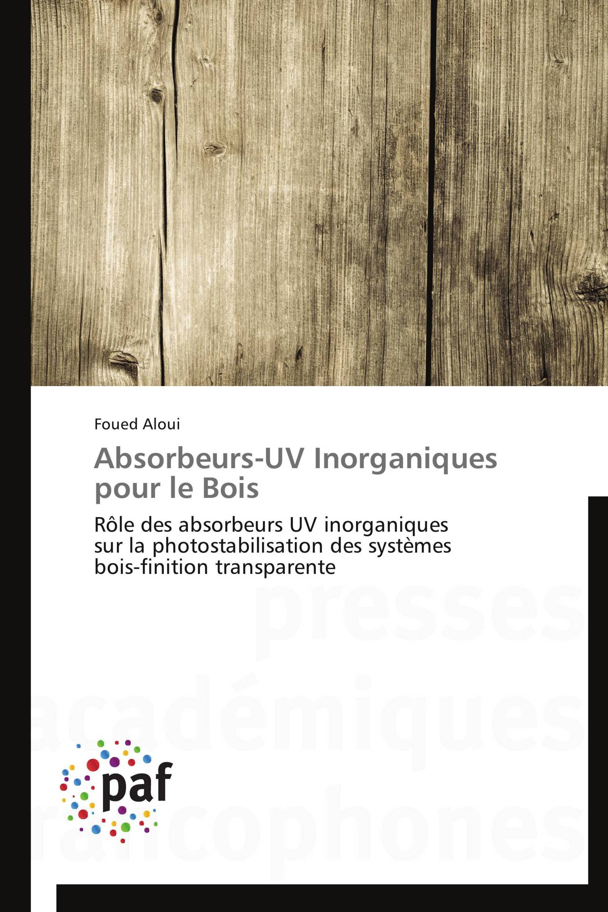 Absorbeurs-UV Inorganiques pour le Bois